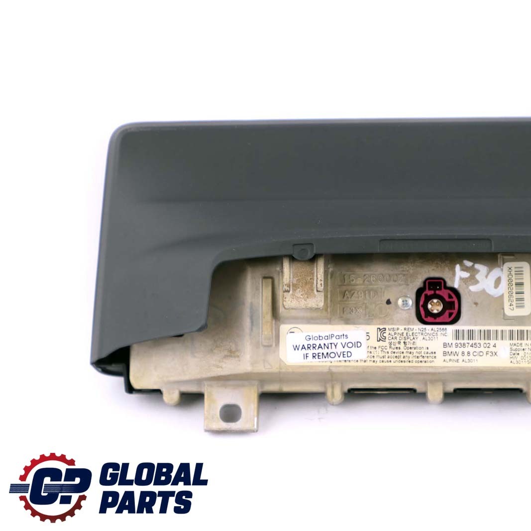 BMW F30 F31 F32 F33 Bordnavigationsanzeige Monitor 8,8" 9387453