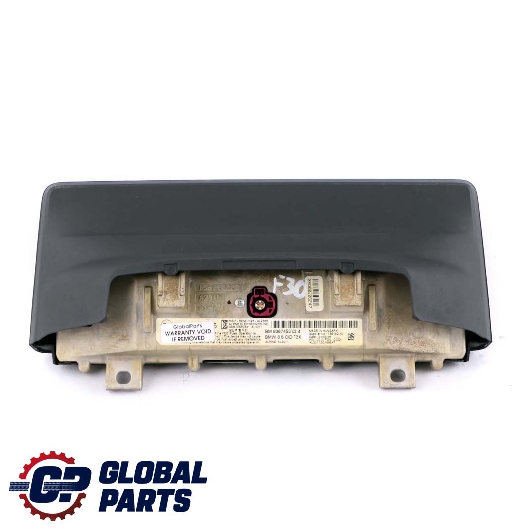 BMW F30 F31 F32 F33 Bordnavigationsanzeige Monitor 8,8" 9387453