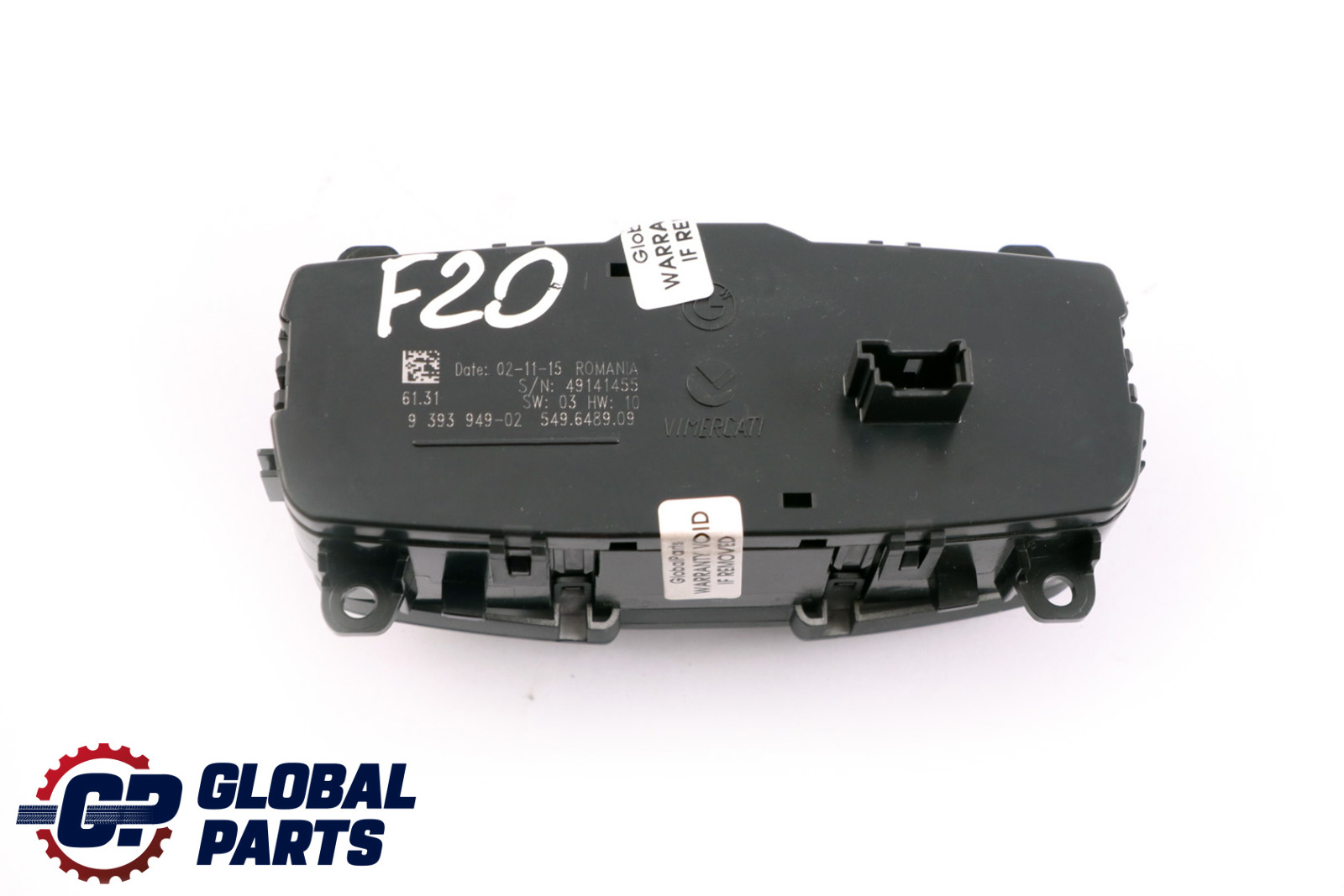 BMW F20 F21 F30 Headlight Control Element Light Switch 9393949