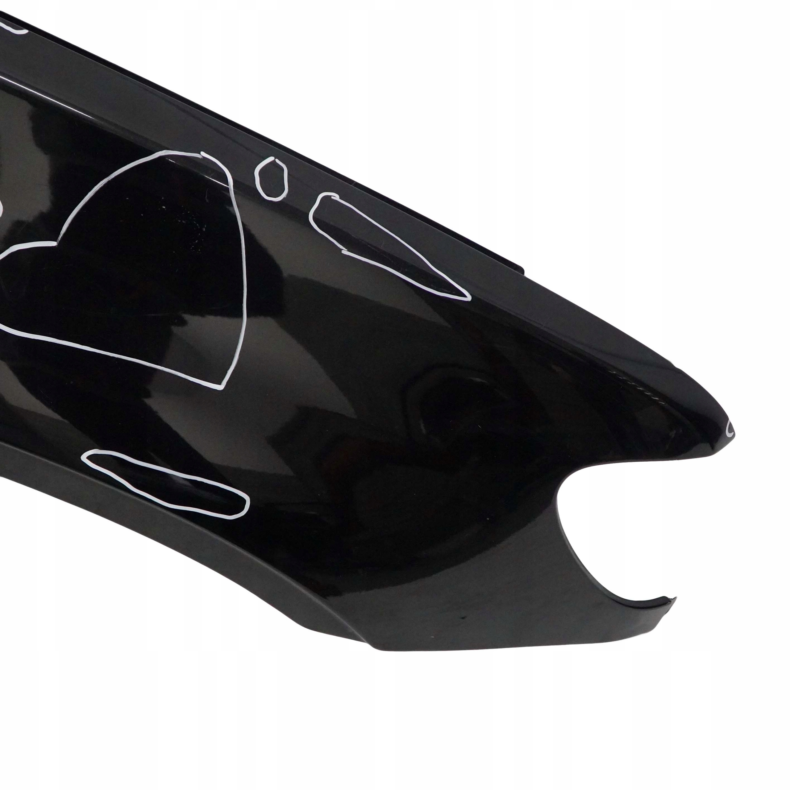 BMW X5 Series 5 E53 Side Panel Wing Fender Front Right O/S Black Sapphire