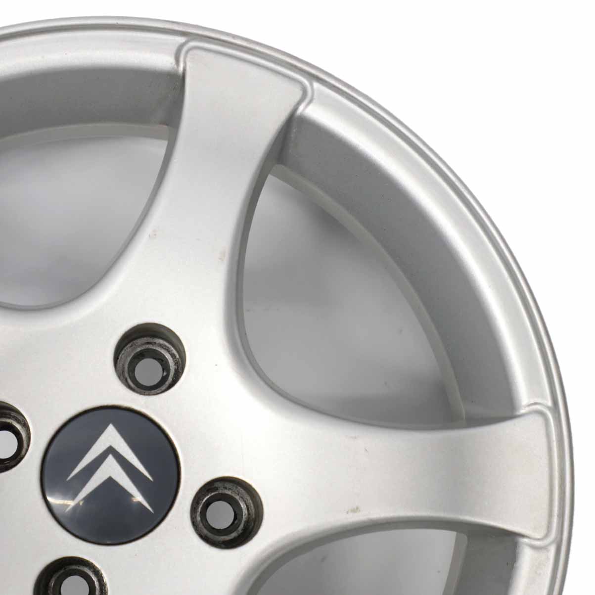 Citroen Silver Alloy Wheel Rim 4x108 15" ET:18 6J 940654