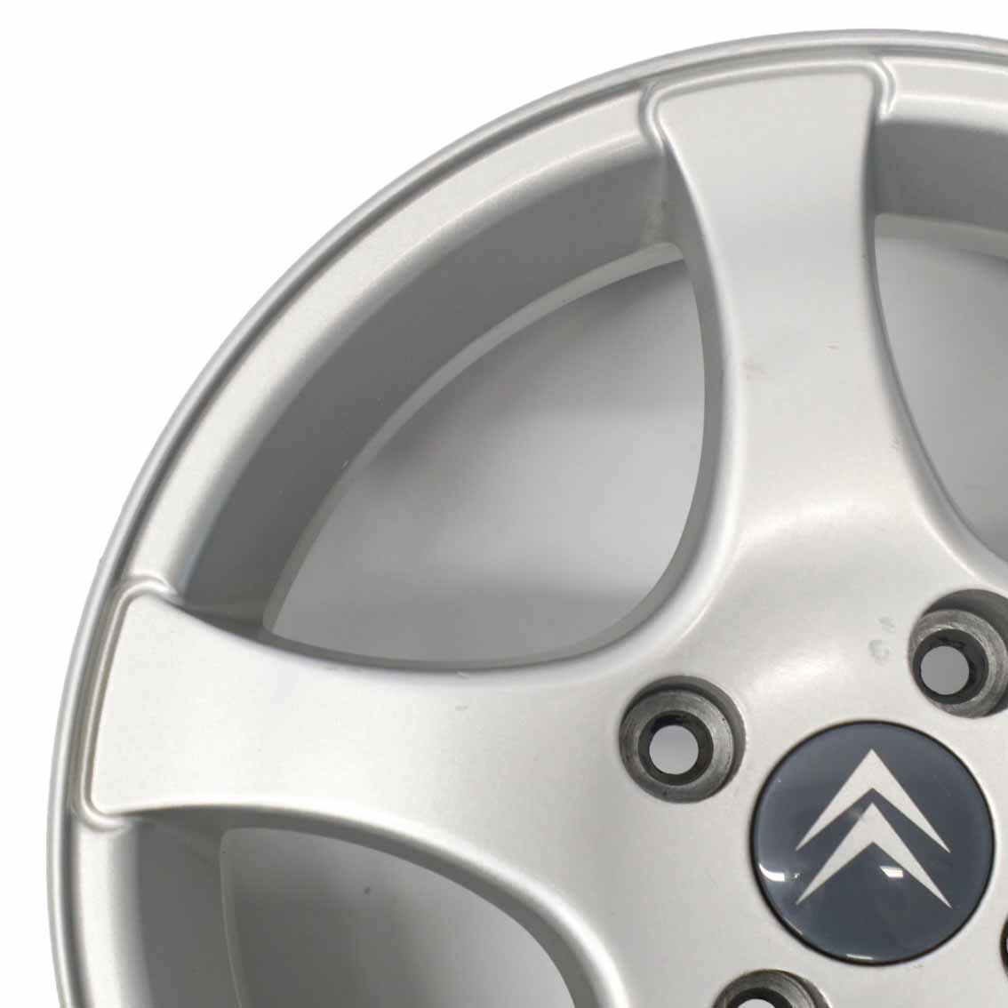 Citroen Silver Alloy Wheel Rim 4x108 15" ET:18 6J 940654