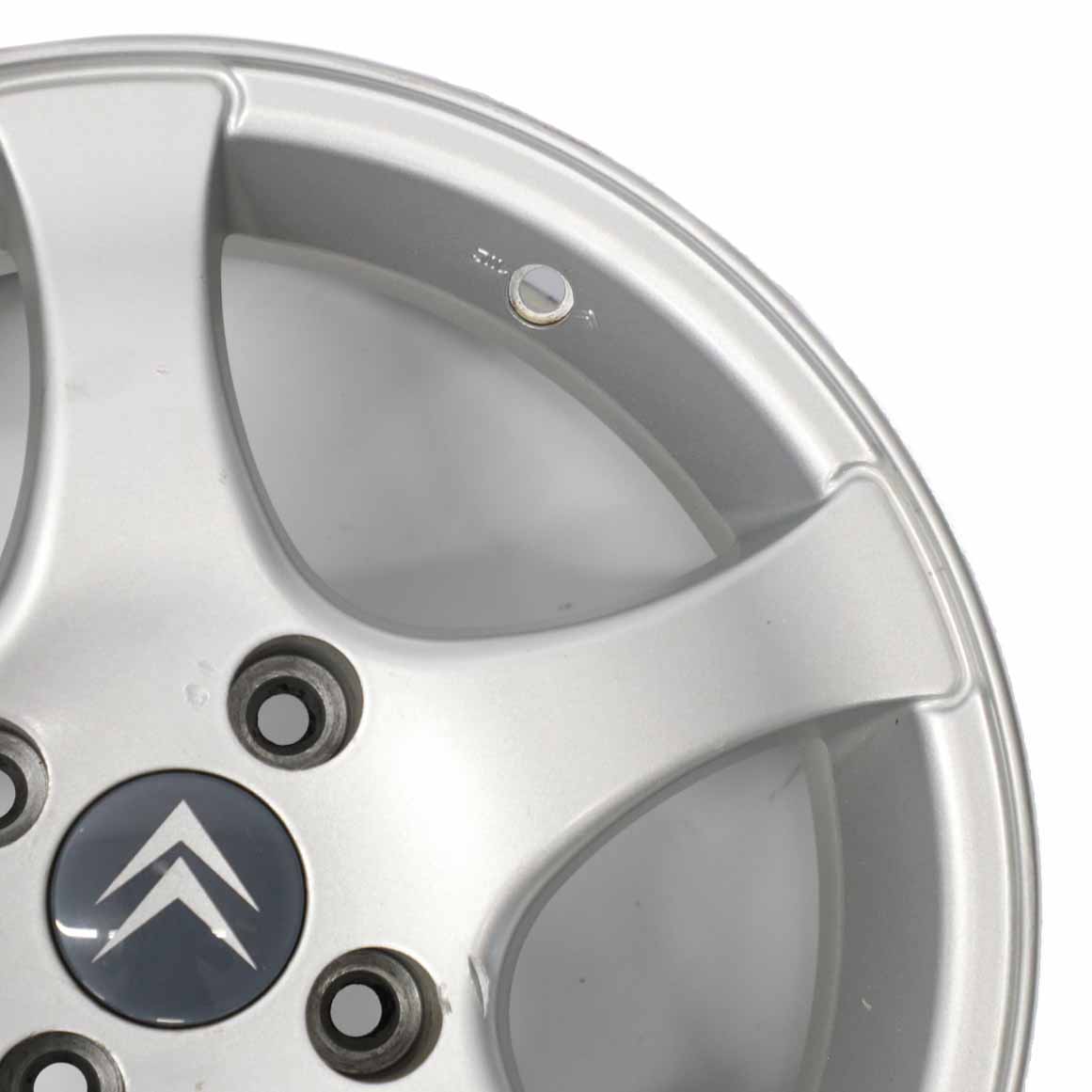 Citroen Silver Alloy Wheel Rim 4x108 15" ET:18 6J 940654