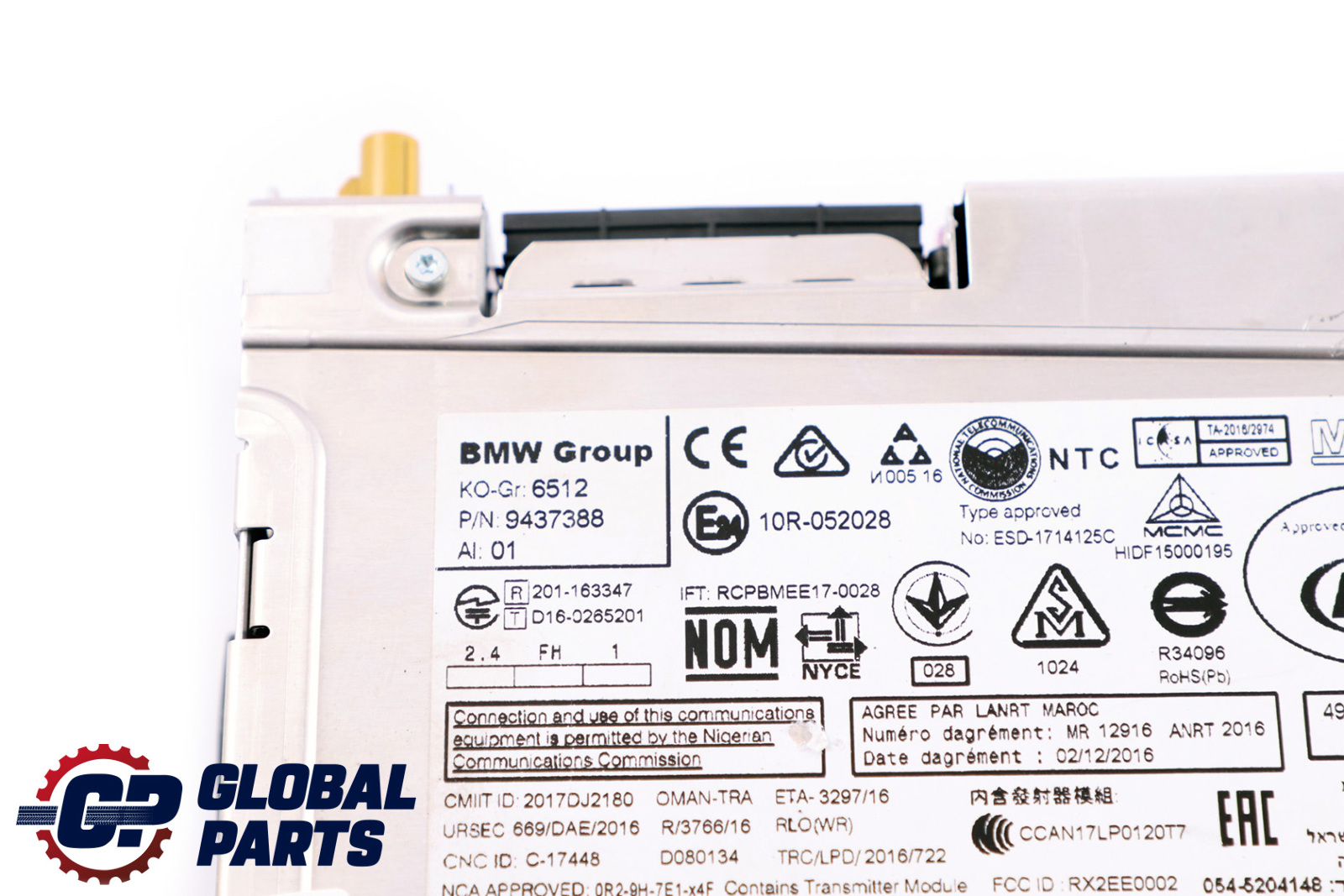 BMW F20 F21 F30 F31 LCI Hauptgerät Basis Navigation 2 9437388