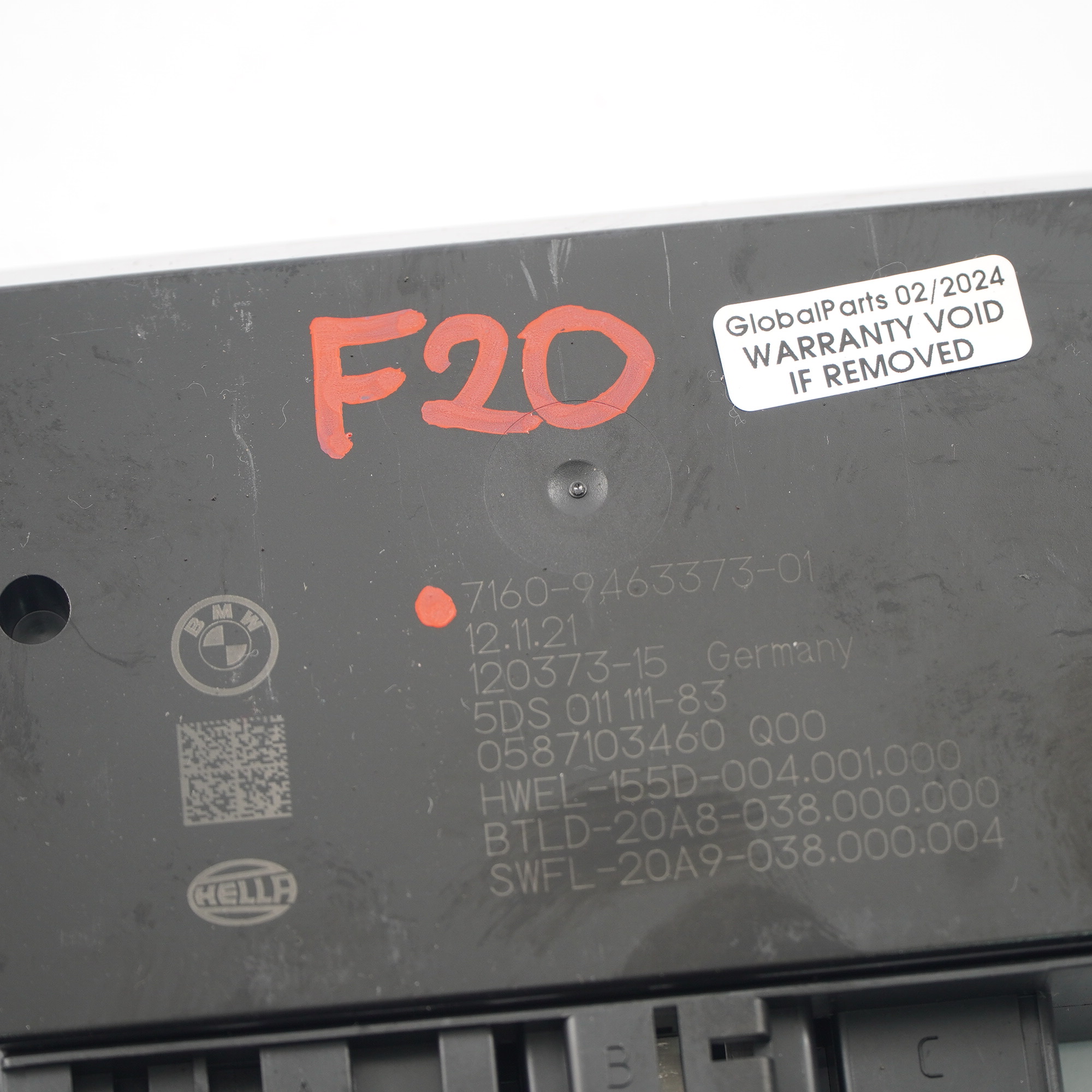 BMW F20 F21 F30 F31 F32 Anhänge kupplung Anhänger Modul Steuergerät 9463373