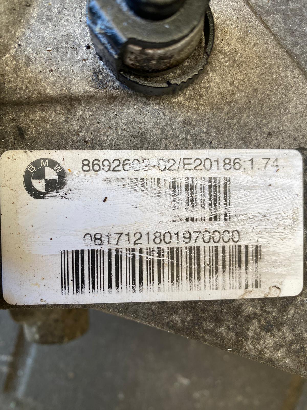 BMW F40 X1 F48 X2 F39 Rear Differential Diff Axle Drive 1,74 WARRANTY