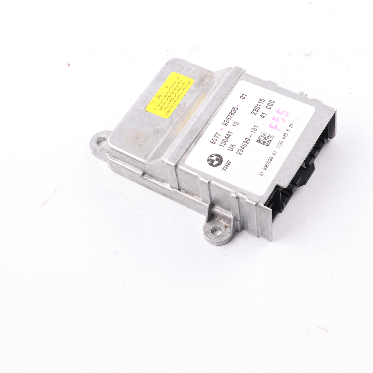 Airbag Modul BMW F45 X1 F48 Mini F54 F55 F56 Airbag Steuergerät ECU 9367835