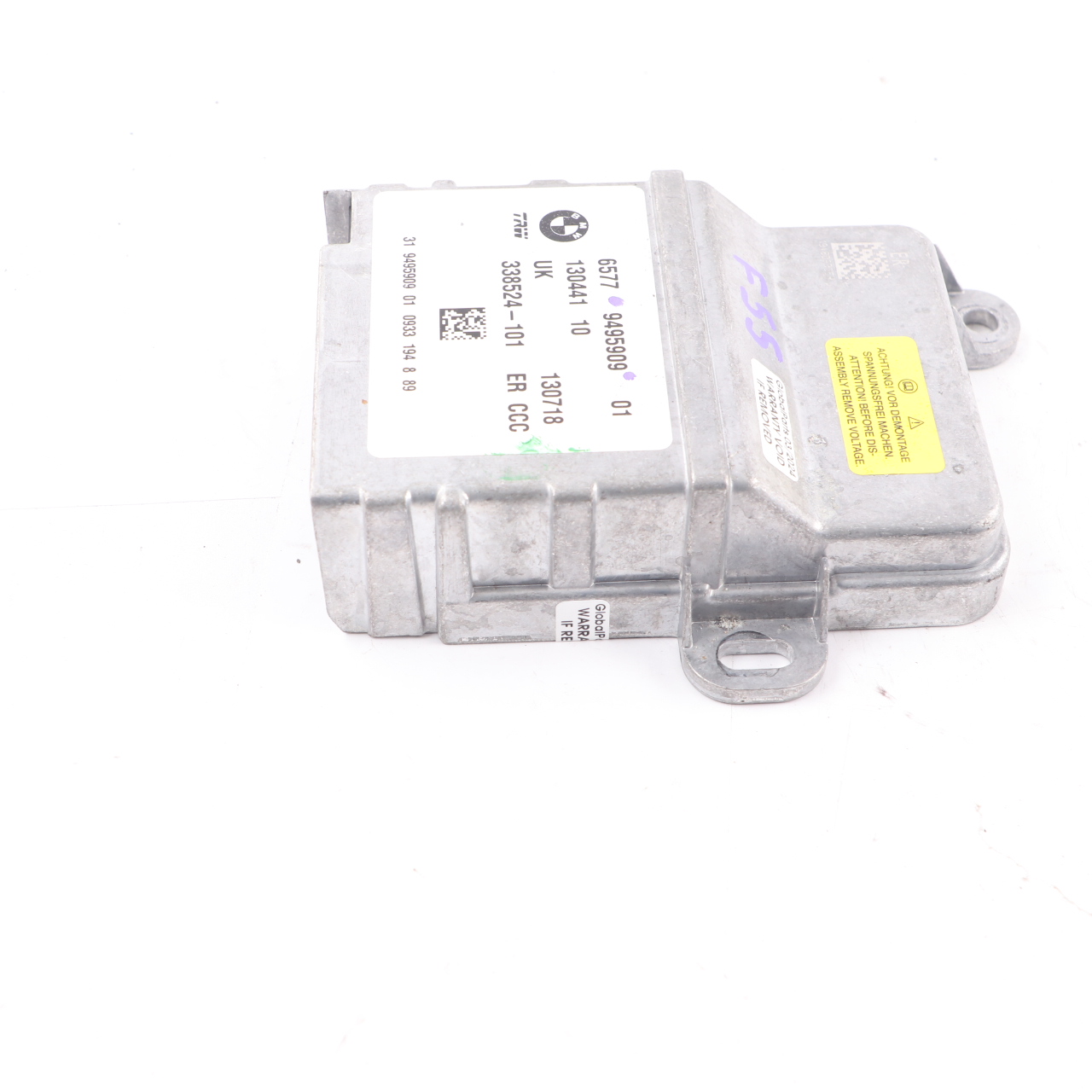 Airbag Modul BMW F45 X1 F48 Mini F54 F55 F56 Airbag Steuergerät ECU 9495909