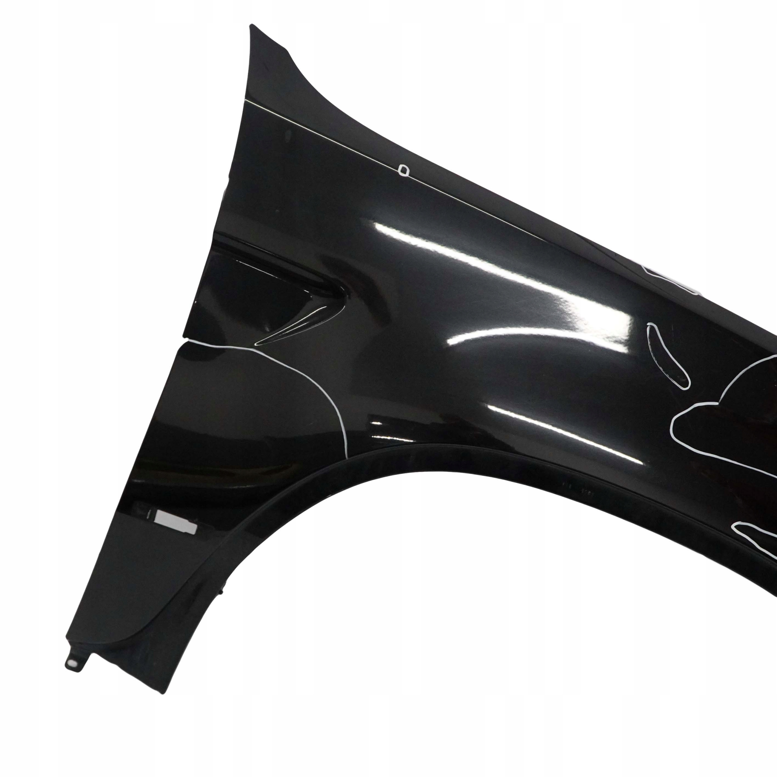 BMW X5 Series 5 E53 Side Panel Wing Fender Front Right O/S Black Sapphire