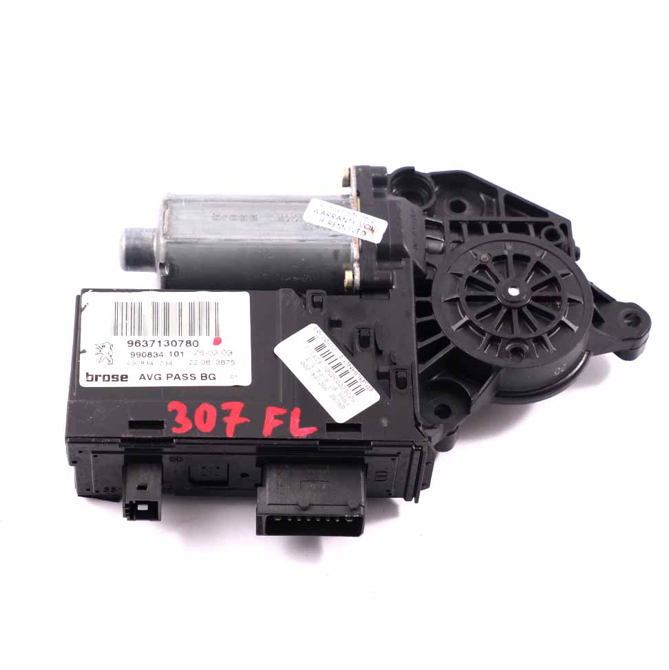 Peugeot 307 Fensterheber Motor Tür vorne links Antriebseinheit 9637130780