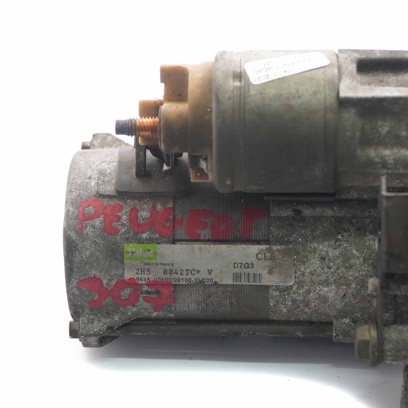 Peugeot 307 Citroen C4 C5 1.6 HDI Diesel Motor Starter Motor 9645100680