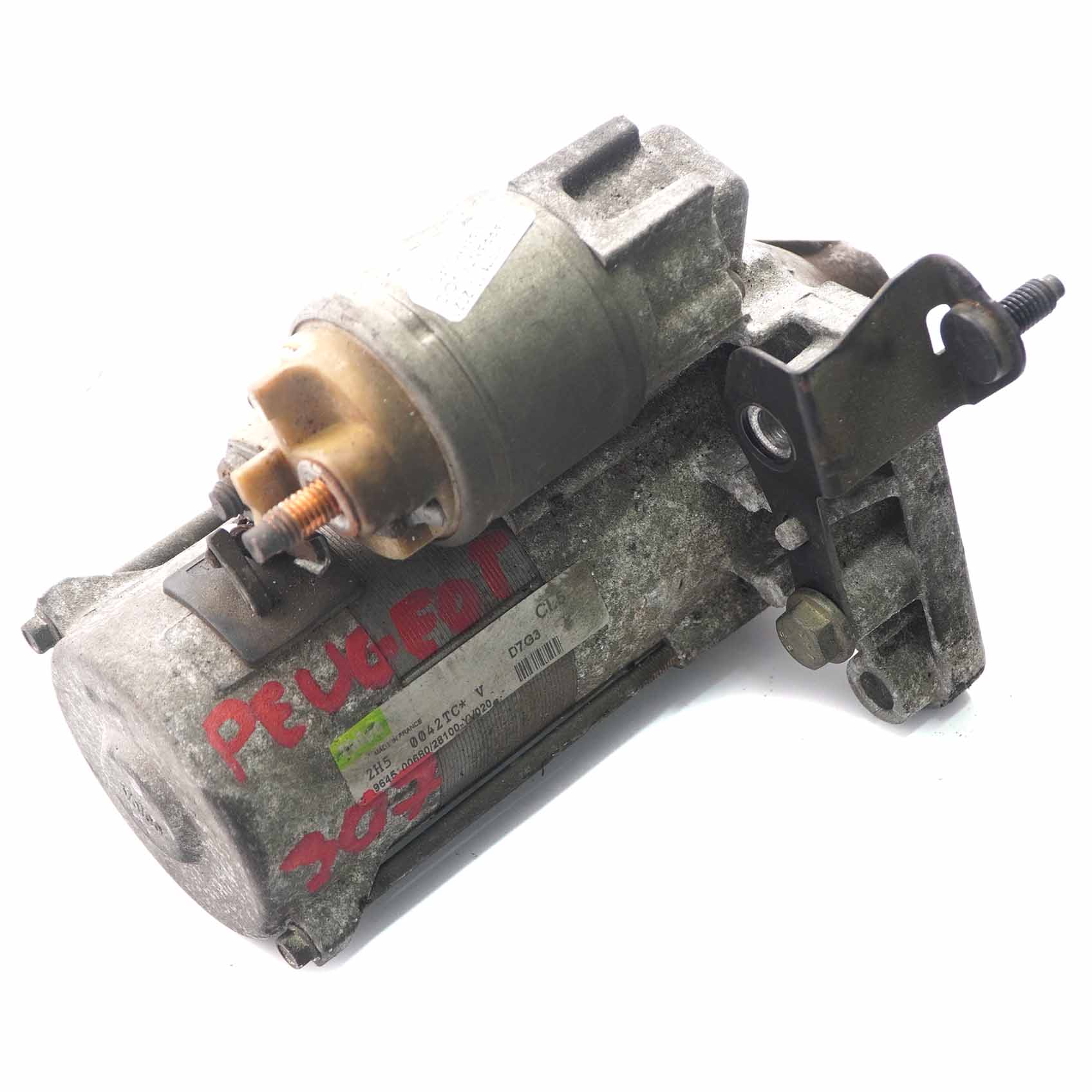 Peugeot 307 Citroen C4 C5 1.6 HDI Diesel Motor Starter Motor 9645100680