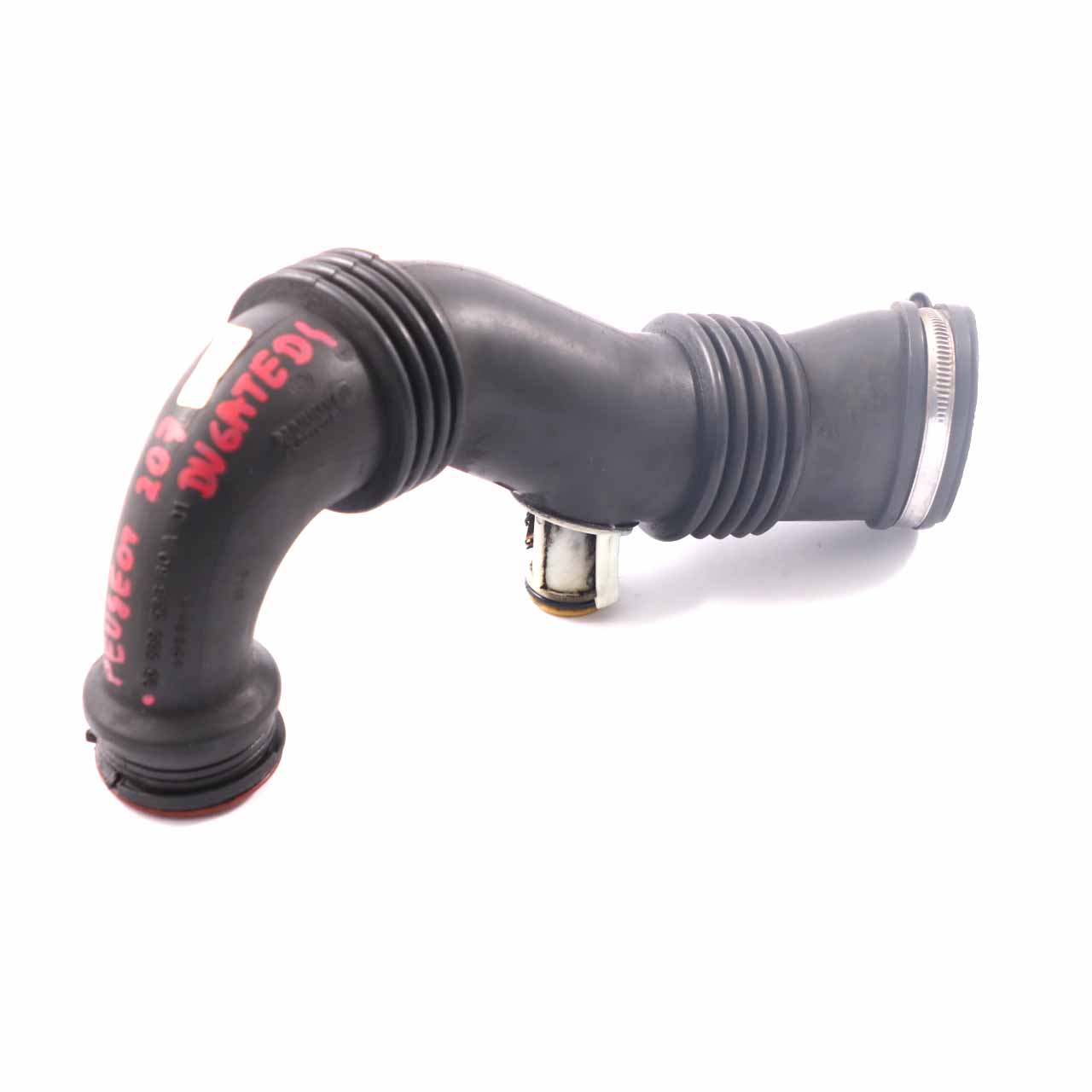 Peugeot 207 1.6 HDI Diesel Intercooler Hose Air Intake Pipe 9656953680