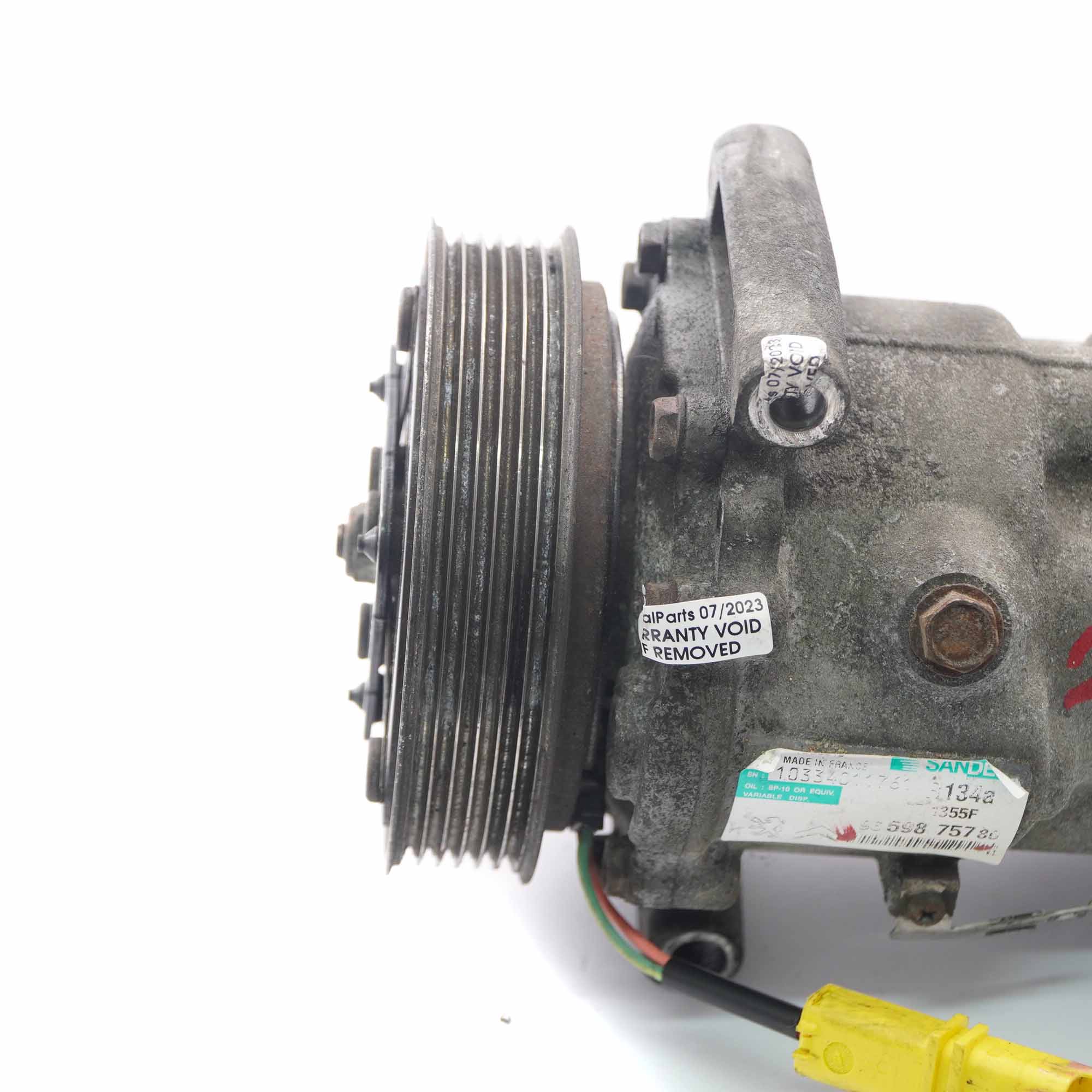 Air Conditioning Compressor Peugeot 207 Air Con A/C Pump 9659875780