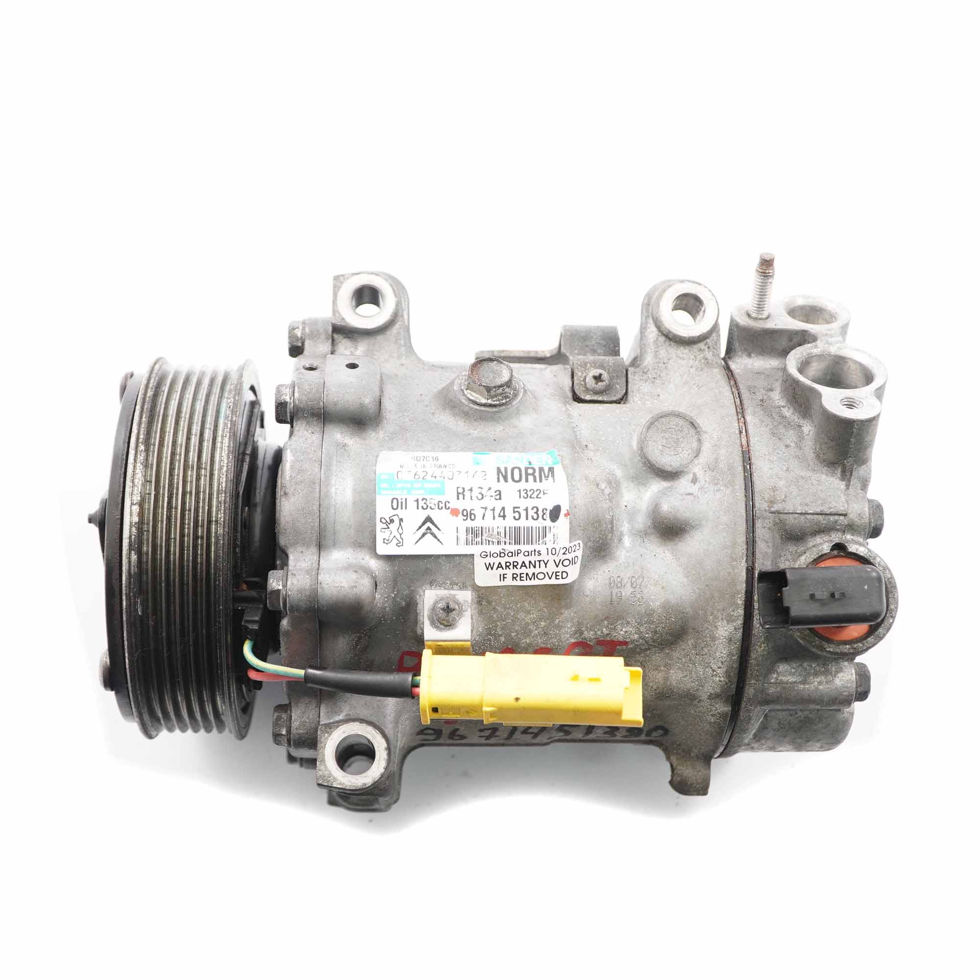 Peugeot 508 5008 2.0 HDI Air Conditioning Compressor Air Con A/C Pump 9671451380