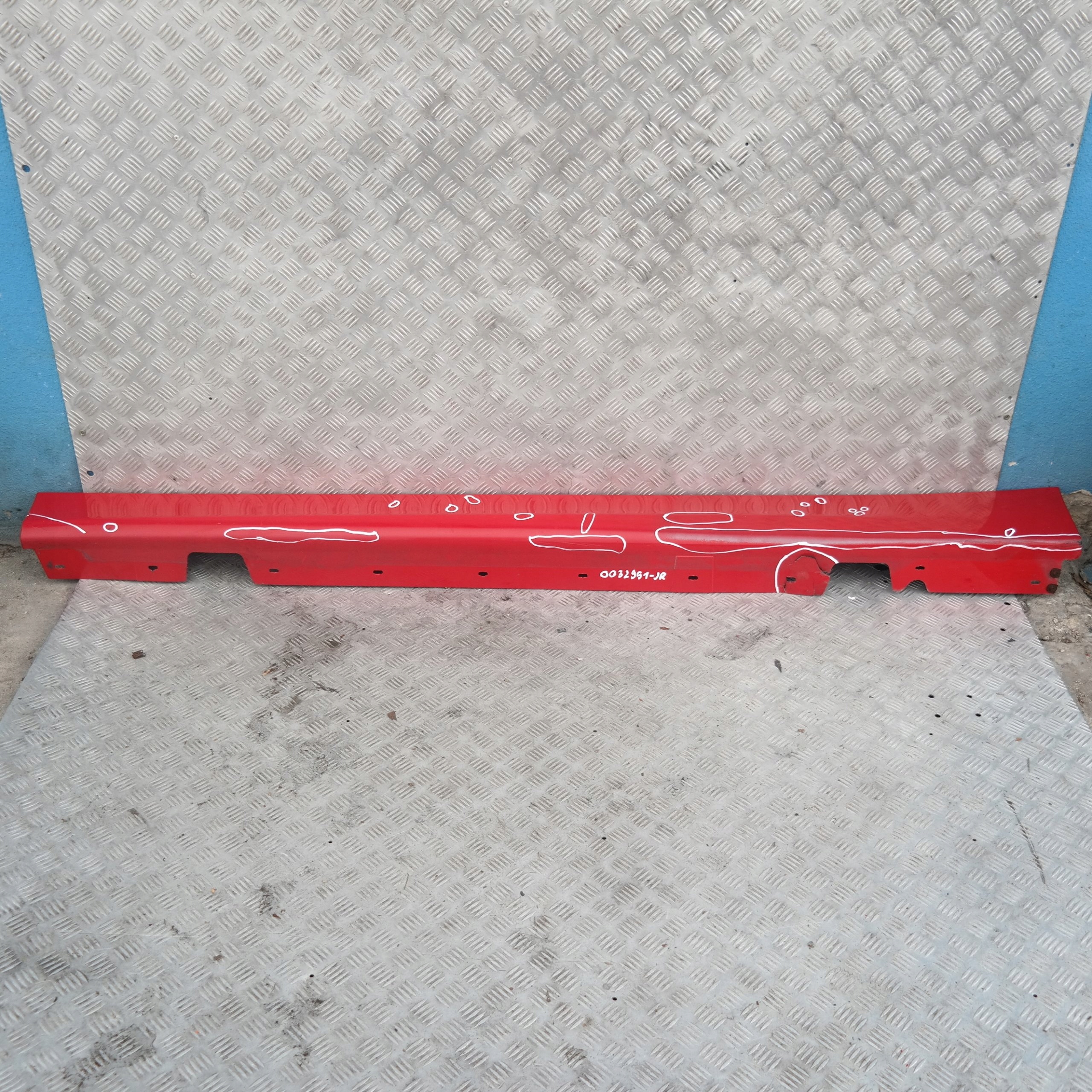 BMW 3 Series E90 E91 Sill Strip Side Skirt Left N/S Japanrot Japan Rot Red - 438