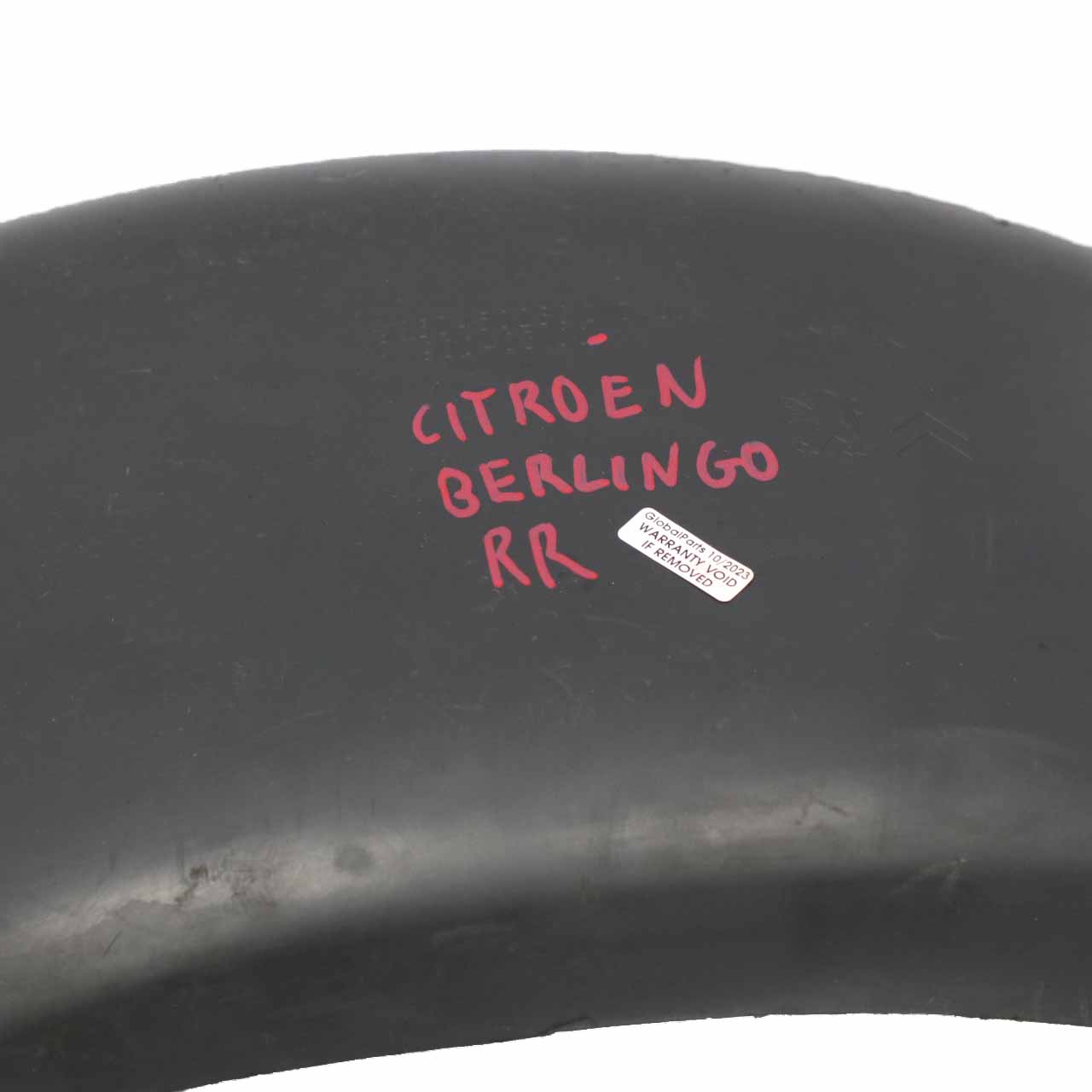 Citroen Berlingo B9 Radkasten hinten rechts Verkleidung Abdeckung 9680450380