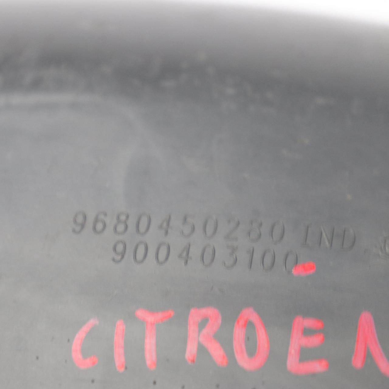 Citroen Berlingo B9 Radkasten hinten rechts Verkleidung Abdeckung 9680450380