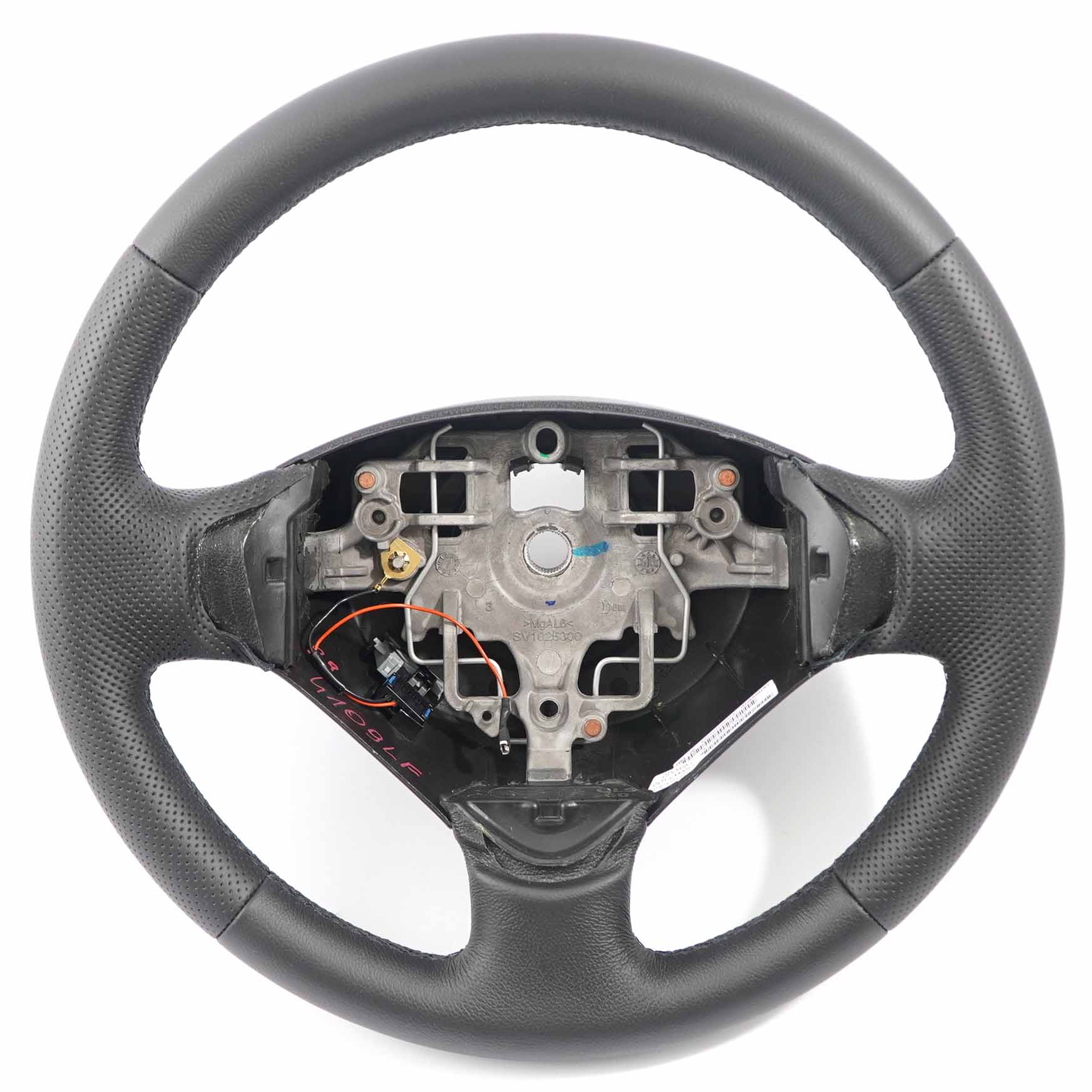 Steering Wheel NEW Black Leather Citroen Berlingo Peugeot Partner B9 96809101