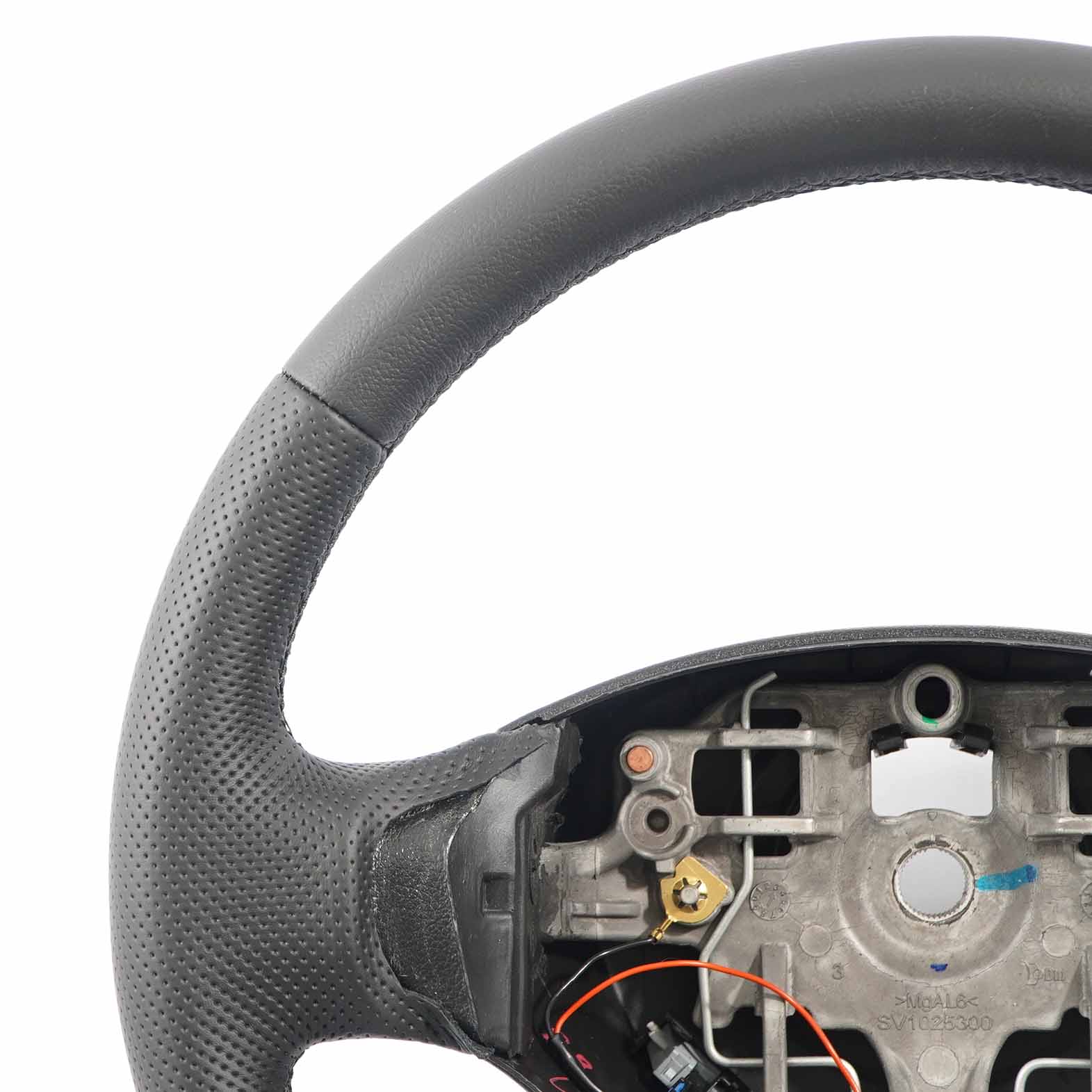 Steering Wheel NEW Black Leather Citroen Berlingo Peugeot Partner B9 96809101