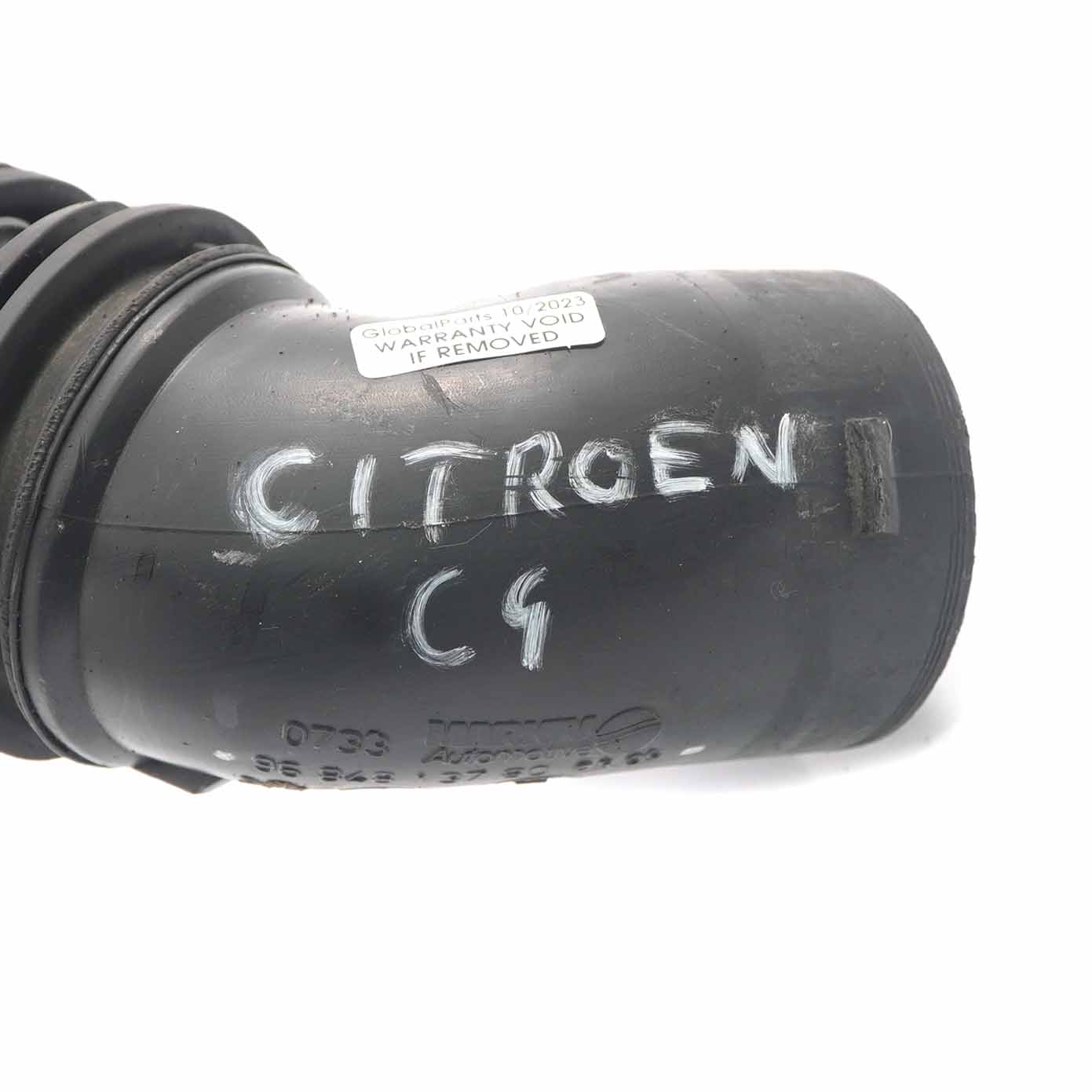 Citroen C4 Luftansaugschlauch Rohr Turbo Einlass Luftleitung Diesel 9684813780