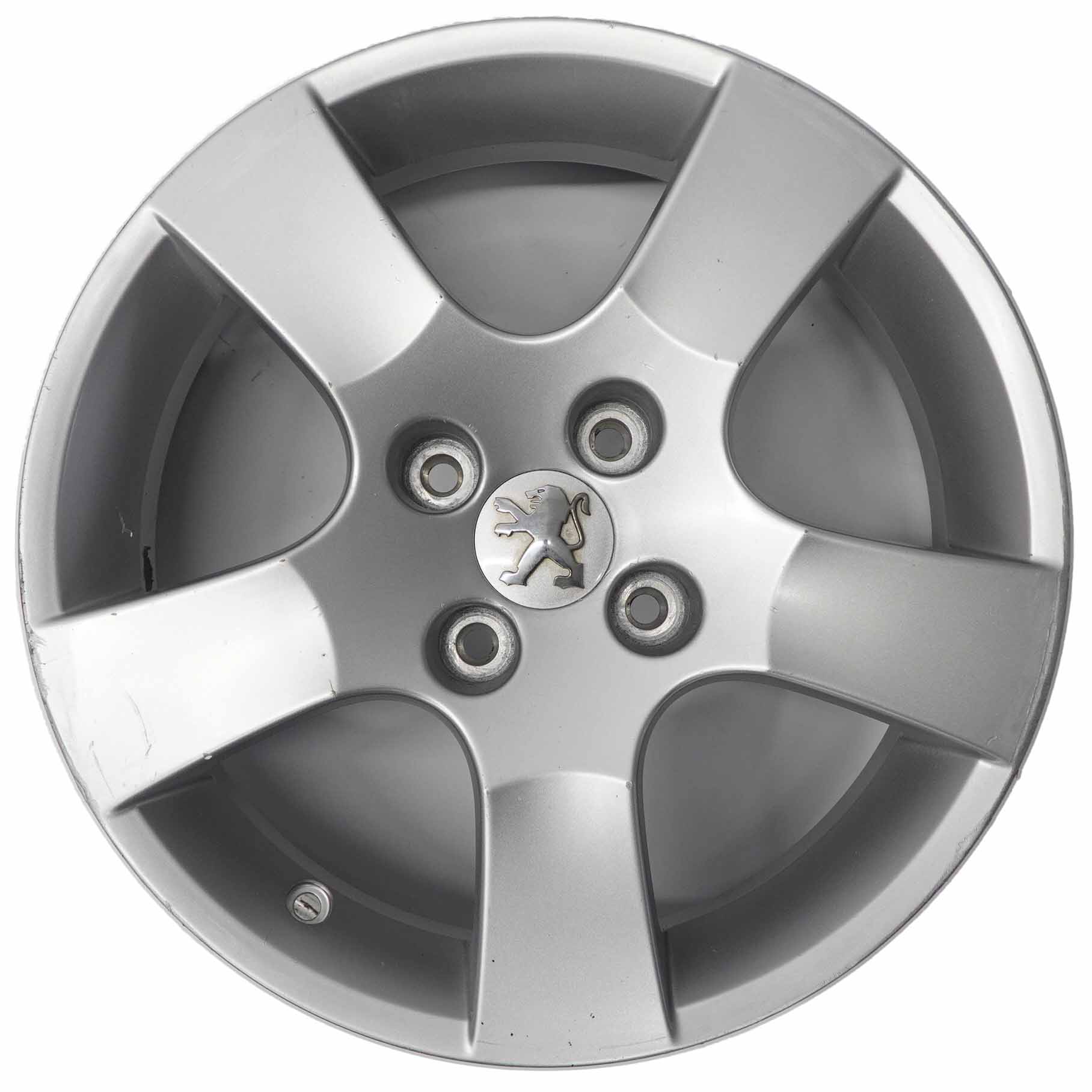 Peugeot 207 Silber Felge Alufelge 16" 6J ET:27 9686100080