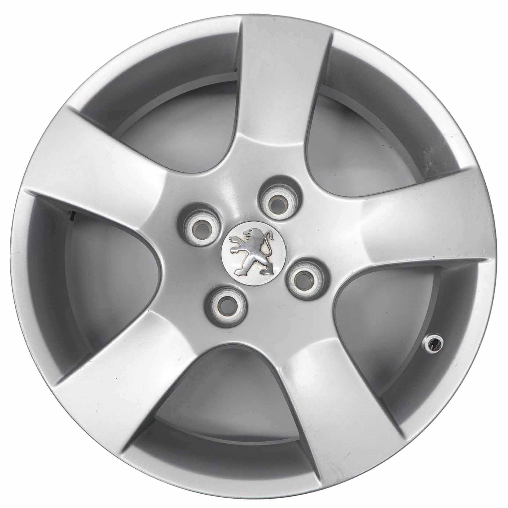 Peugeot 207 Silber Felge Alufelge 16" 6J ET:27 9686100080