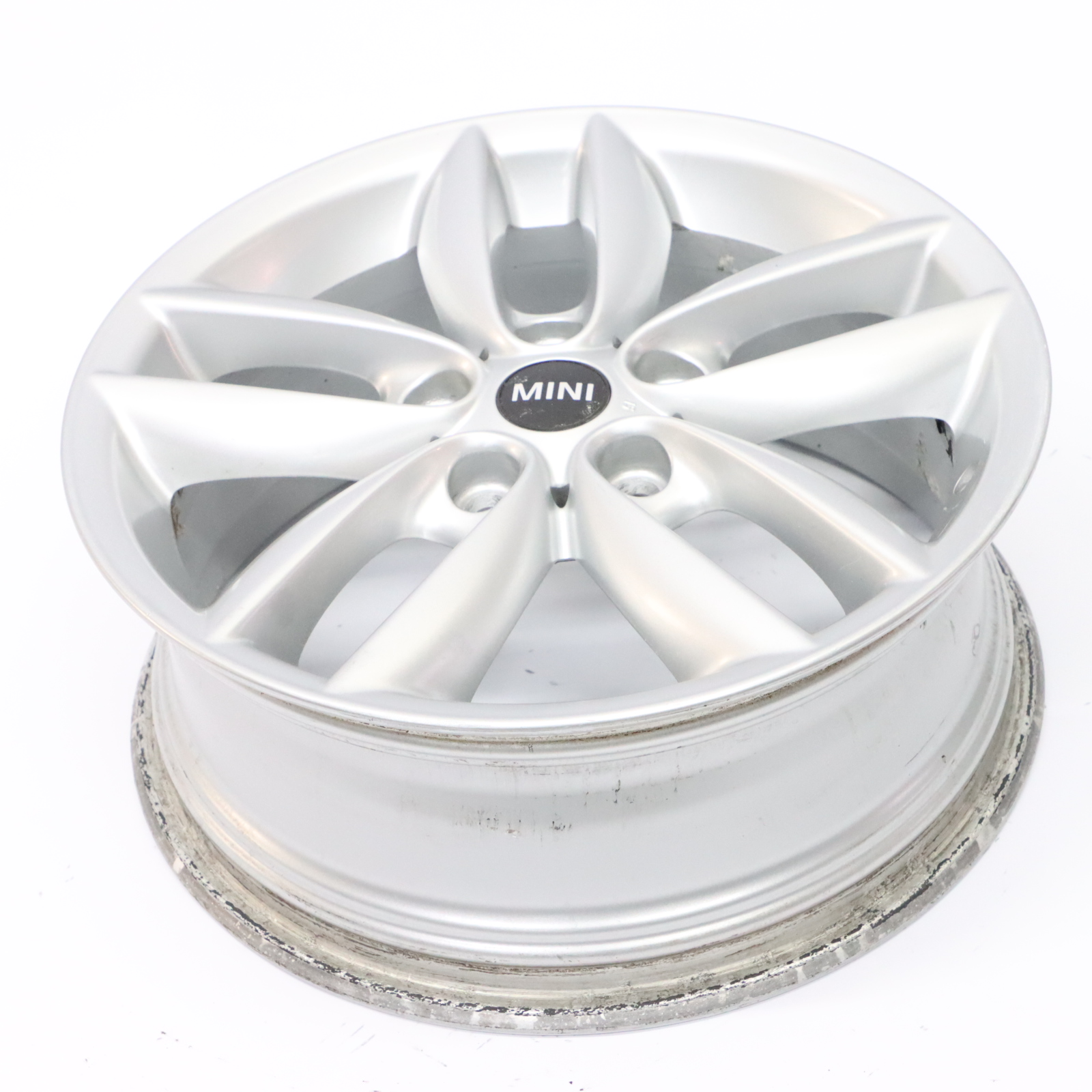 Mini Cooper R60 R61 Silver Wheel Alloy Rim 17" 7J ET:50 5-Star Double Spoke 124