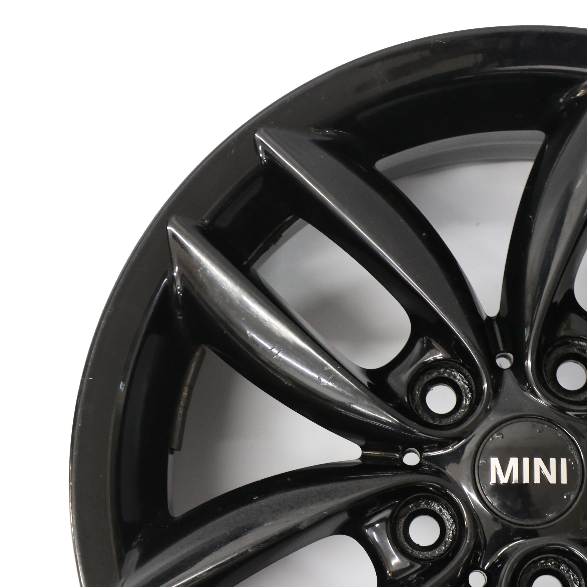 Mini Cooper R60 R61 Schwarz Felge 17" 7J 5-Stern Doppelspeiche 124