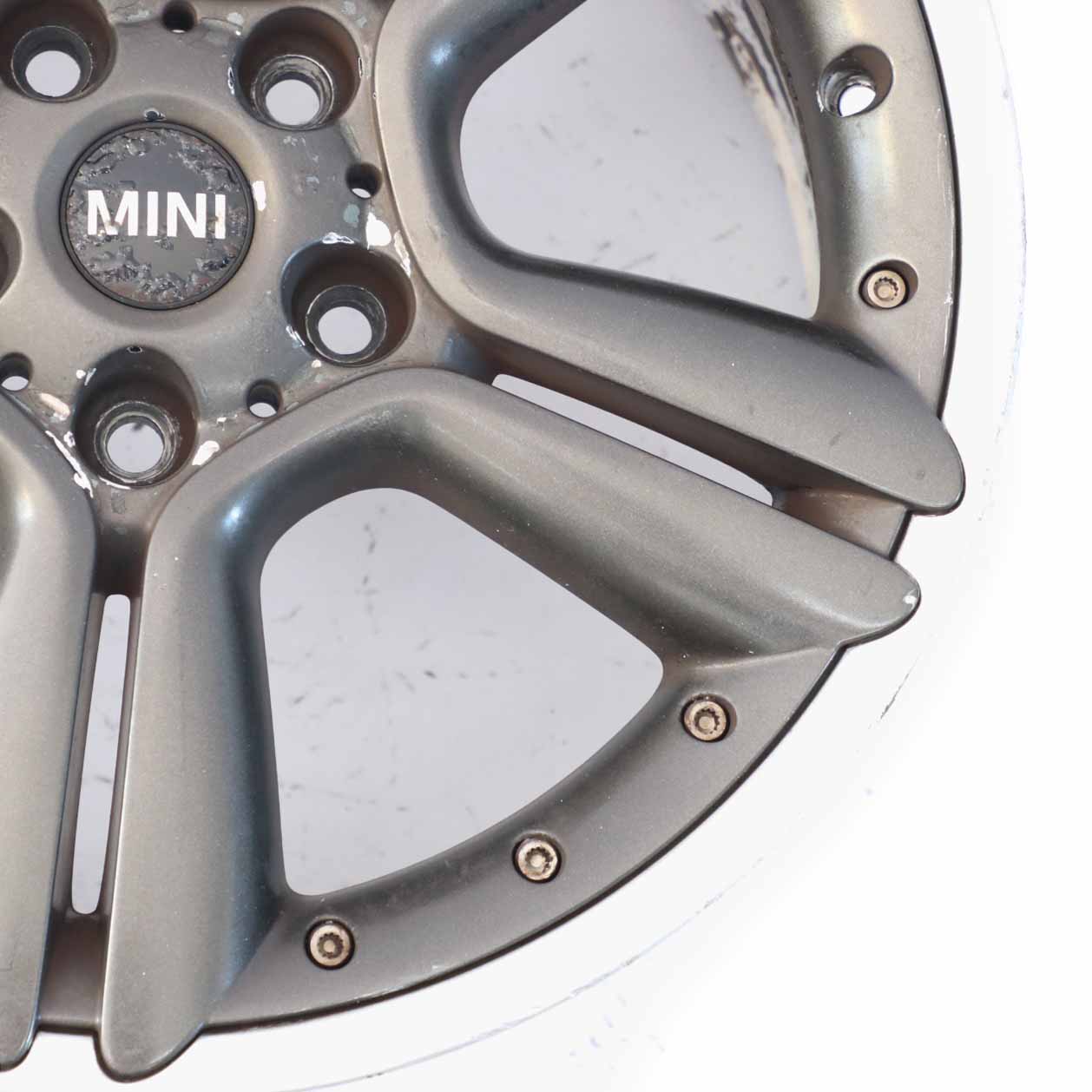 Mini R60 R61 Silber Alu Felge Alufelge 18" ET:52 7,5J 5 Star Double Spoke 127 