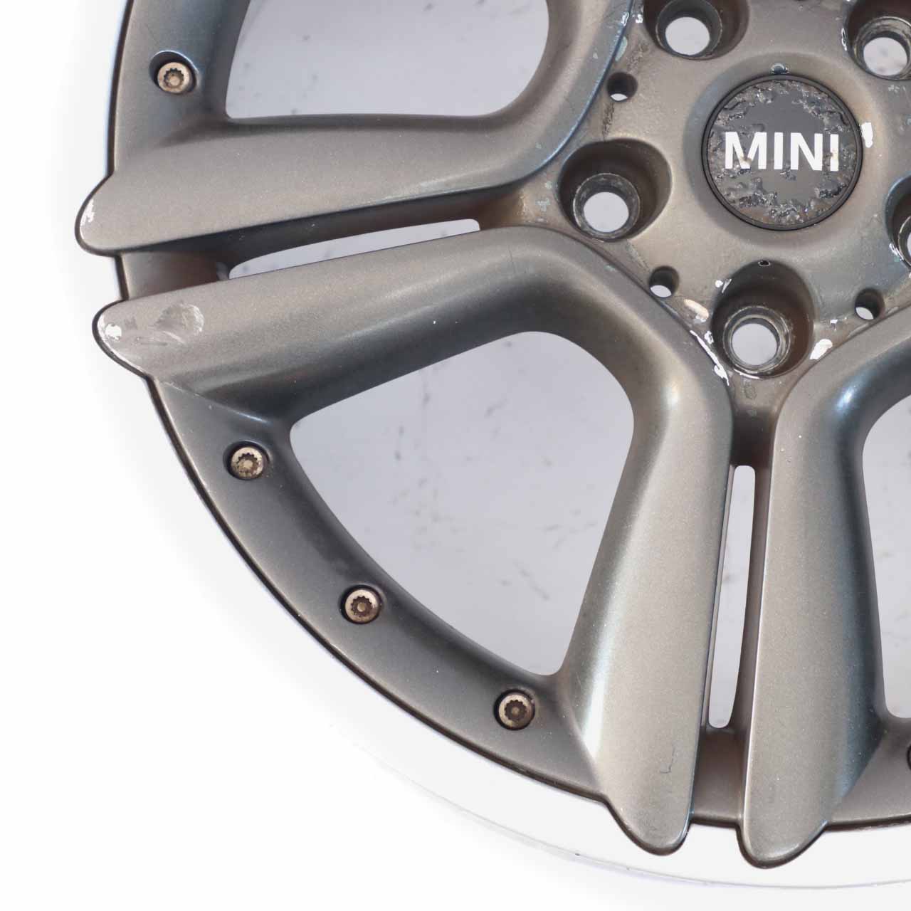 Mini R60 R61 Silber Alu Felge Alufelge 18" ET:52 7,5J 5 Star Double Spoke 127 