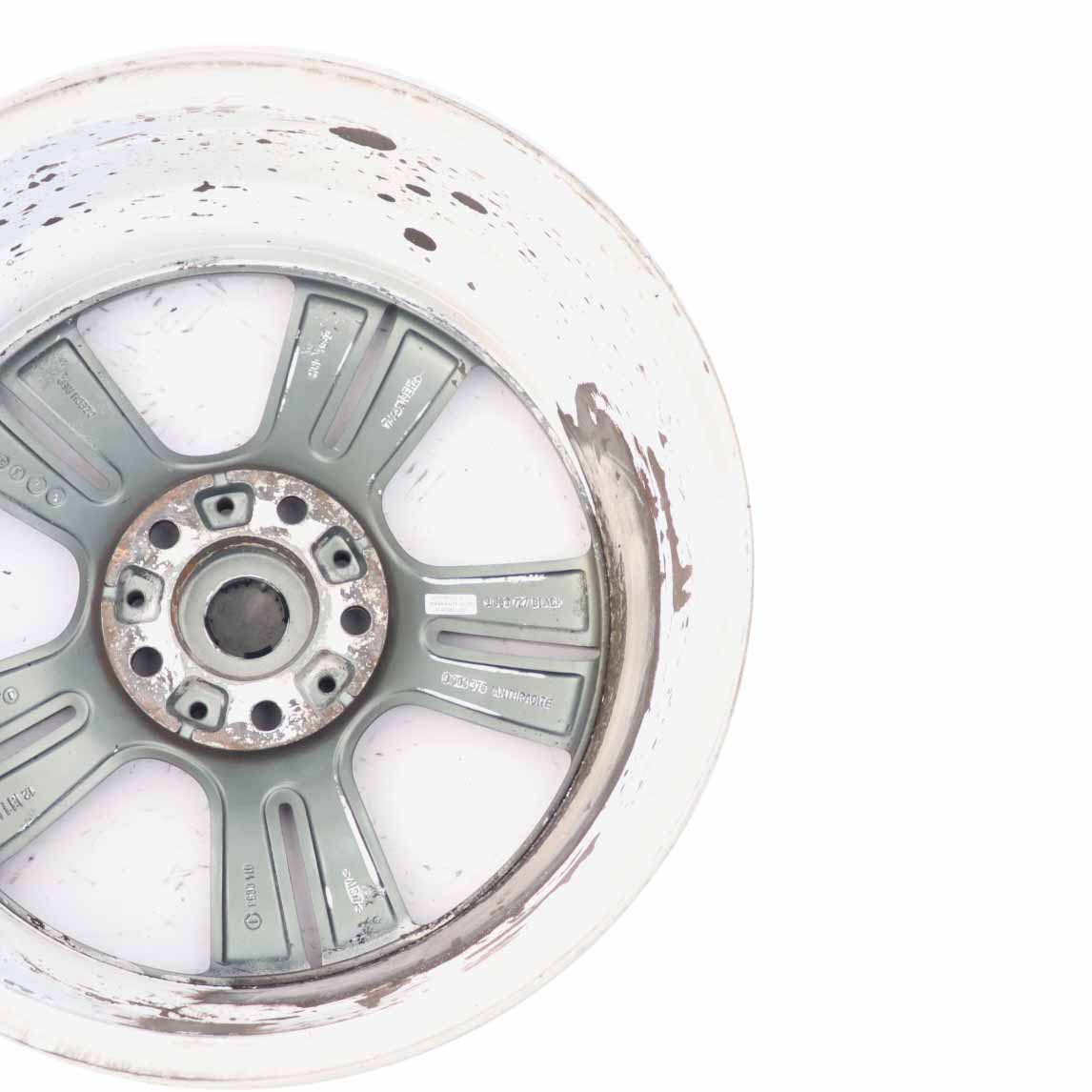 Mini R60 R61 Silber Alu Felge Alufelge 18" ET:52 7,5J 5 Star Double Spoke 127 