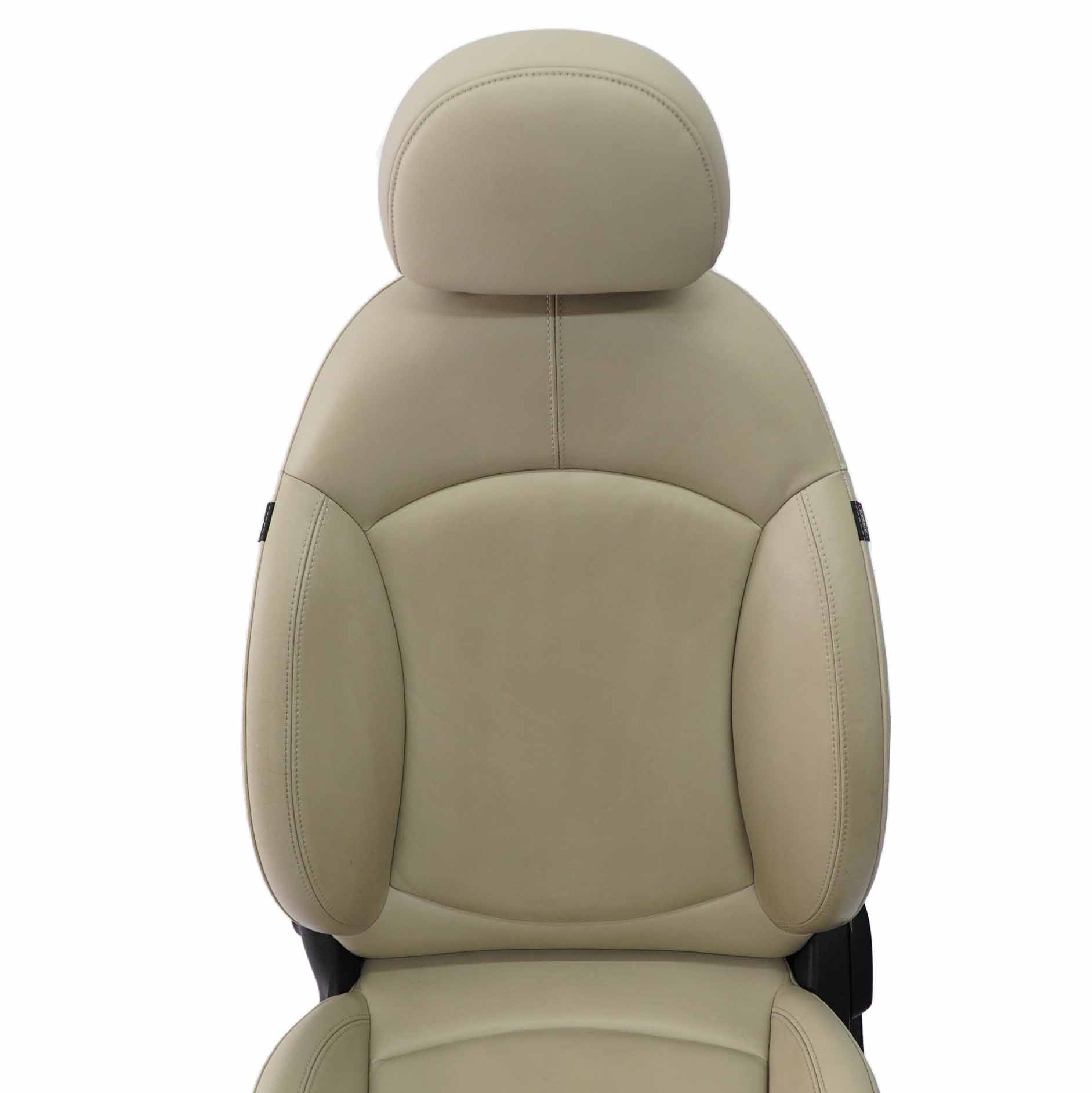 Front Seat Mini Cooper R60 Sport Heated Left N/S Leather Gravity Polar Beige