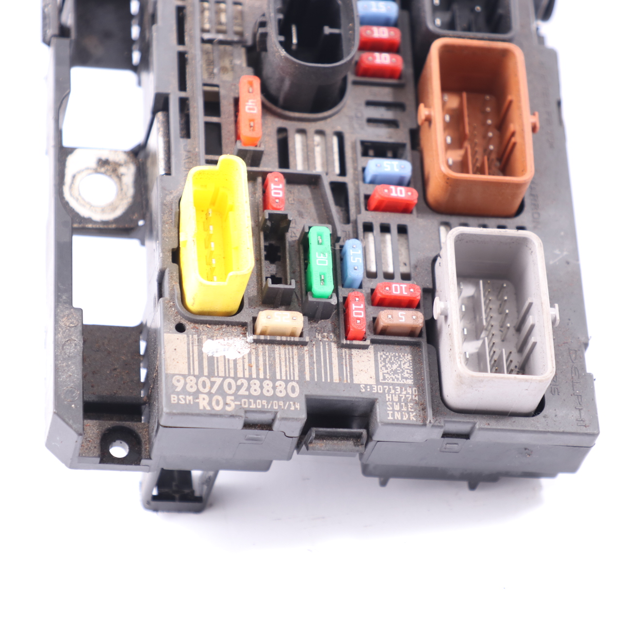 Fuse Box Citroen Berlingo Peugeot Partner BSM Module Control Unit 9807028880