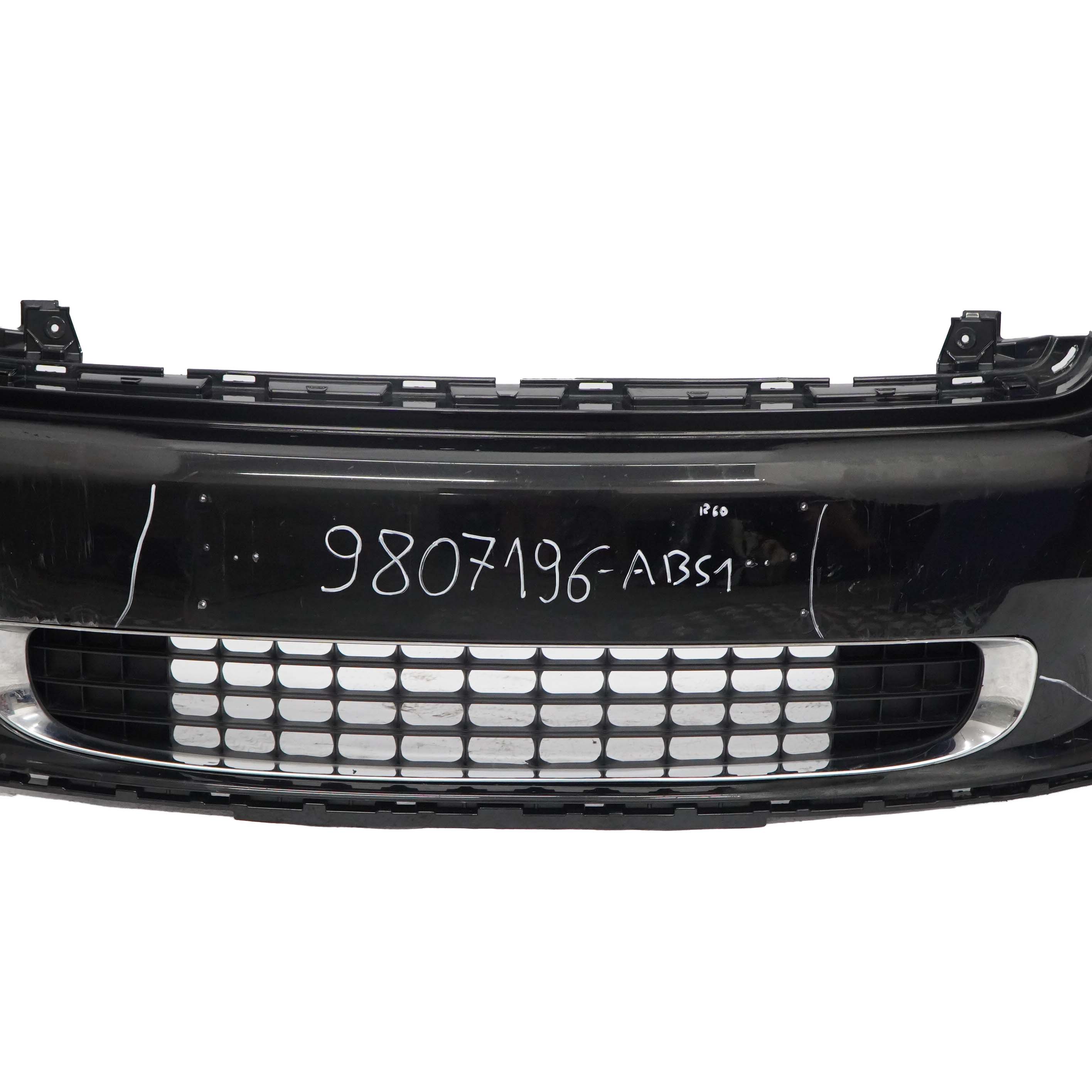 Mini R60 R61 Complete Front Bumper Trim Panel Absolute Black Metallic - B11