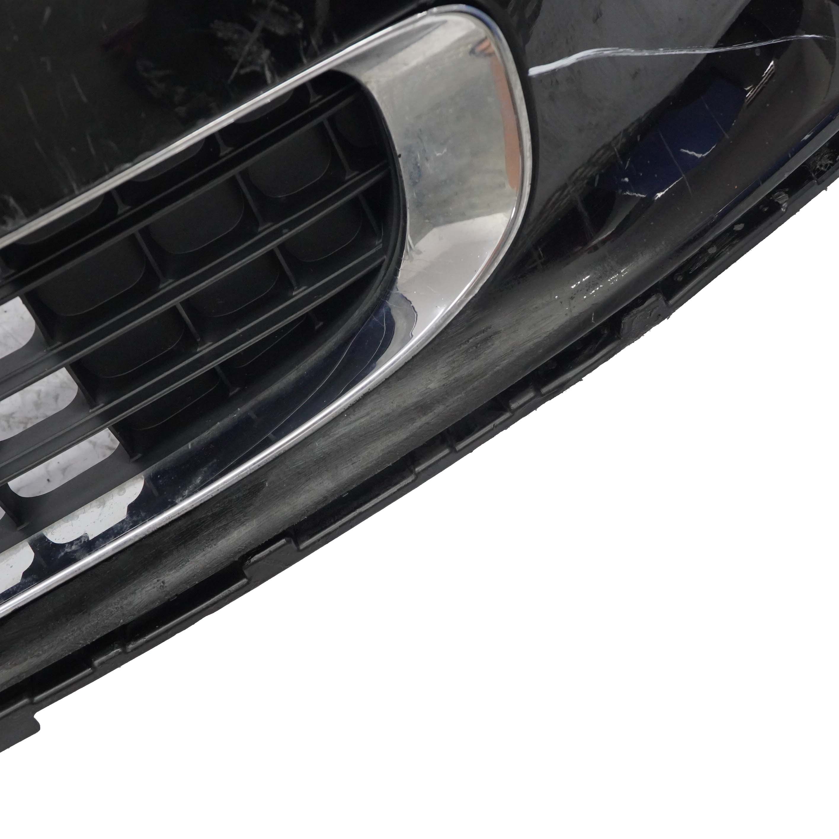 Mini R60 R61 Complete Front Bumper Trim Panel Absolute Black Metallic - B11