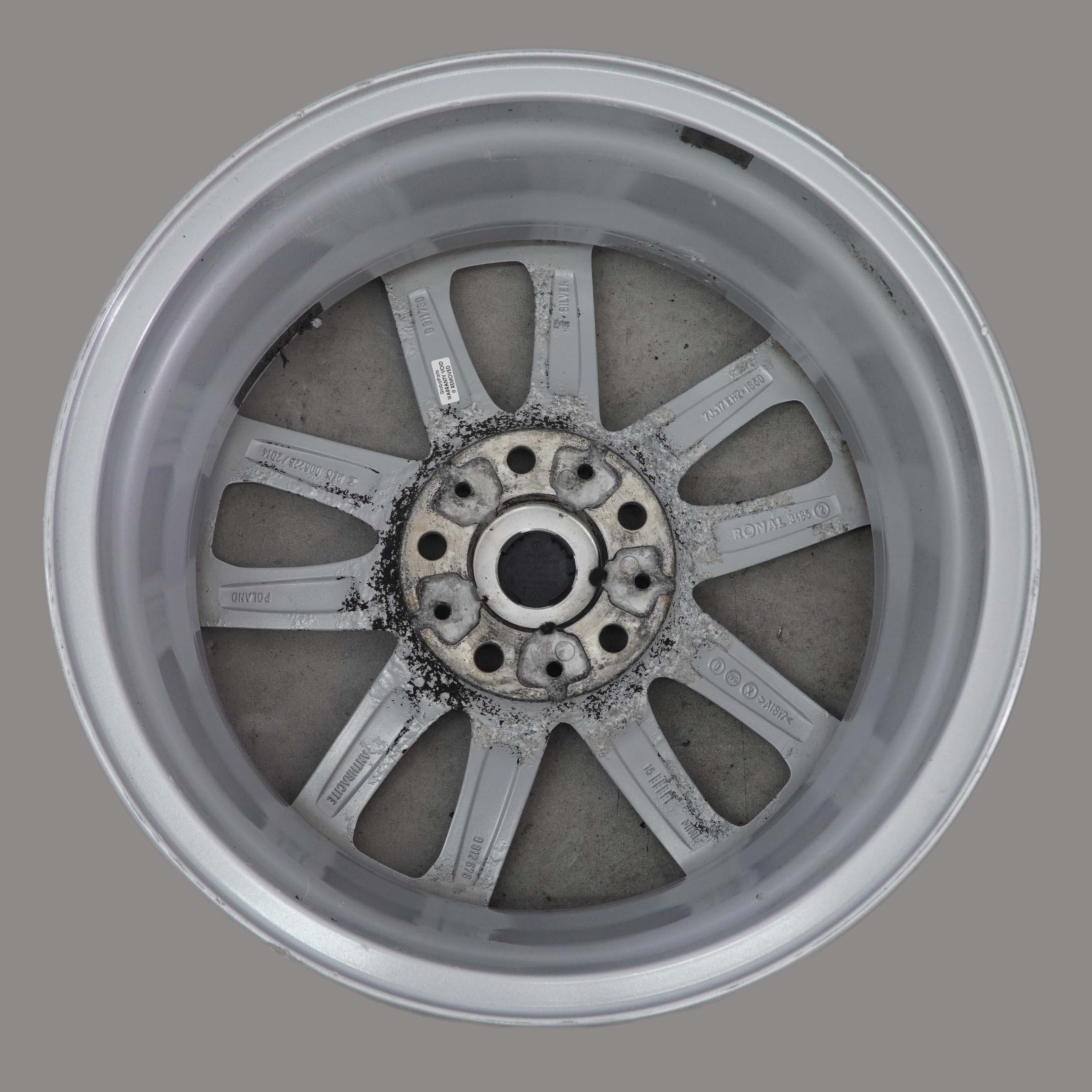 Mini R60 R61 Silber Alufelge Alu Felge 17" 7J ET:50 5-Star Triangle Spoke 141