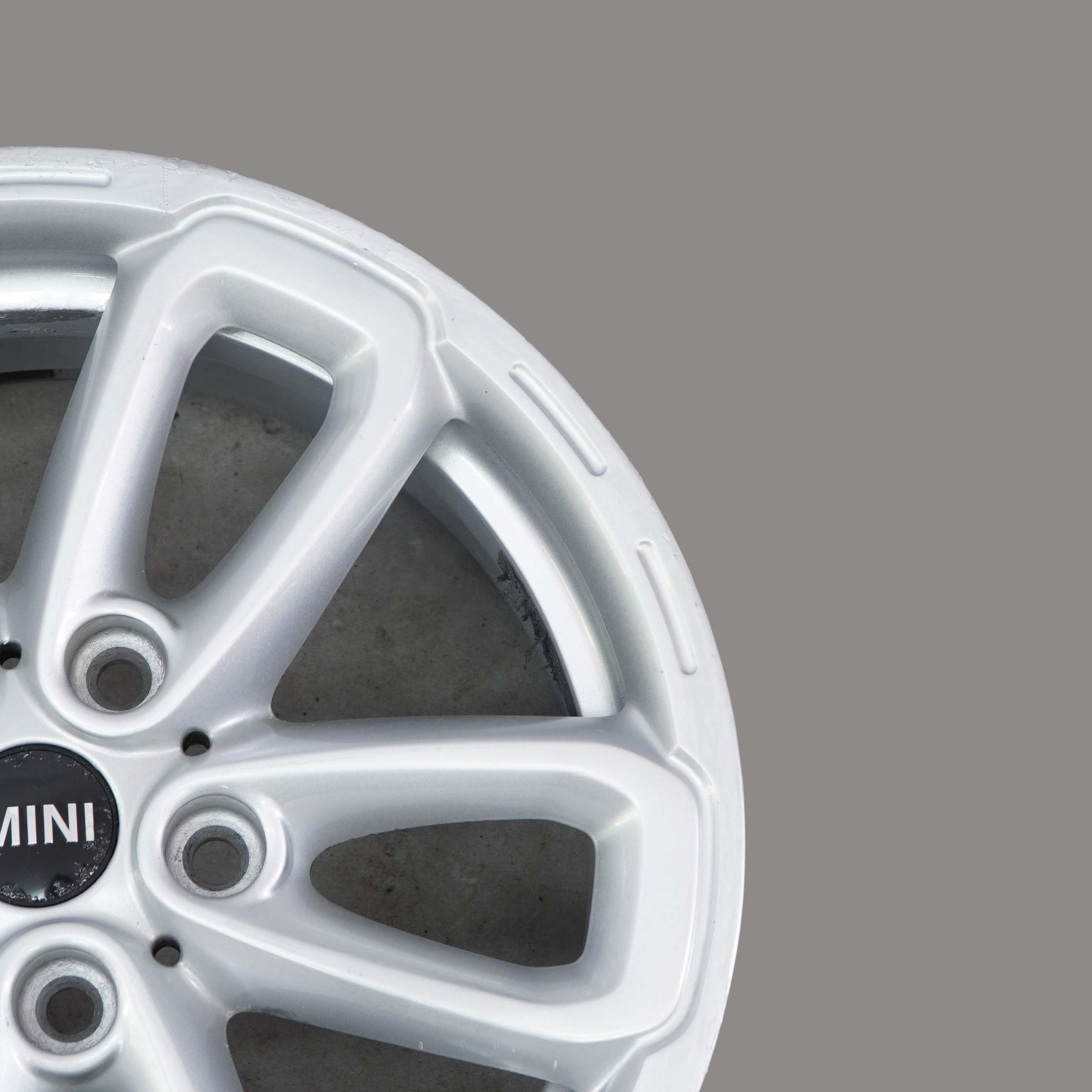 Mini R60 R61 Silber Alufelge Alu Felge 17" 7J ET:50 5-Star Triangle Spoke 141