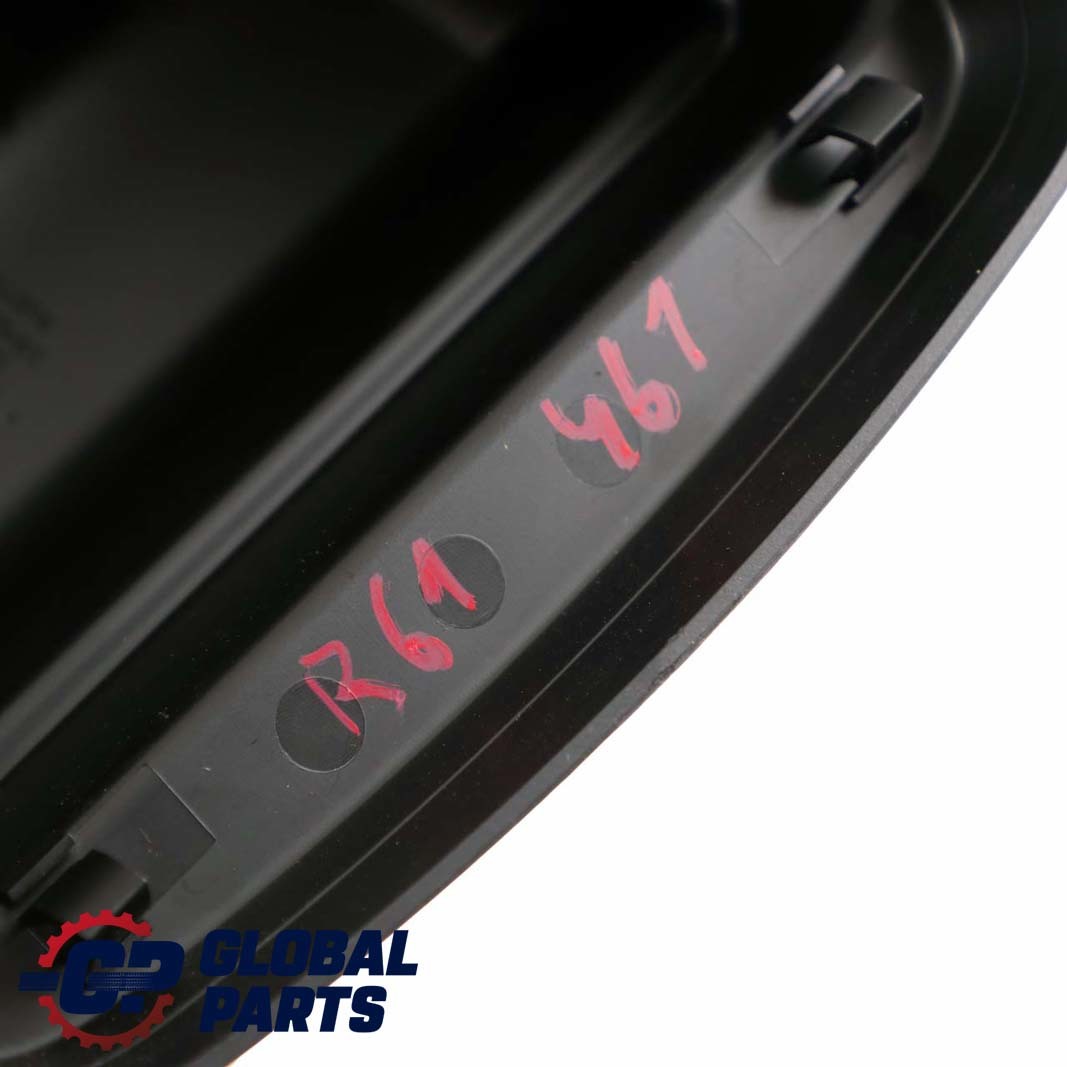 Mini Paceman R61 Centre Console End Cover Trim Rear Black 9812461