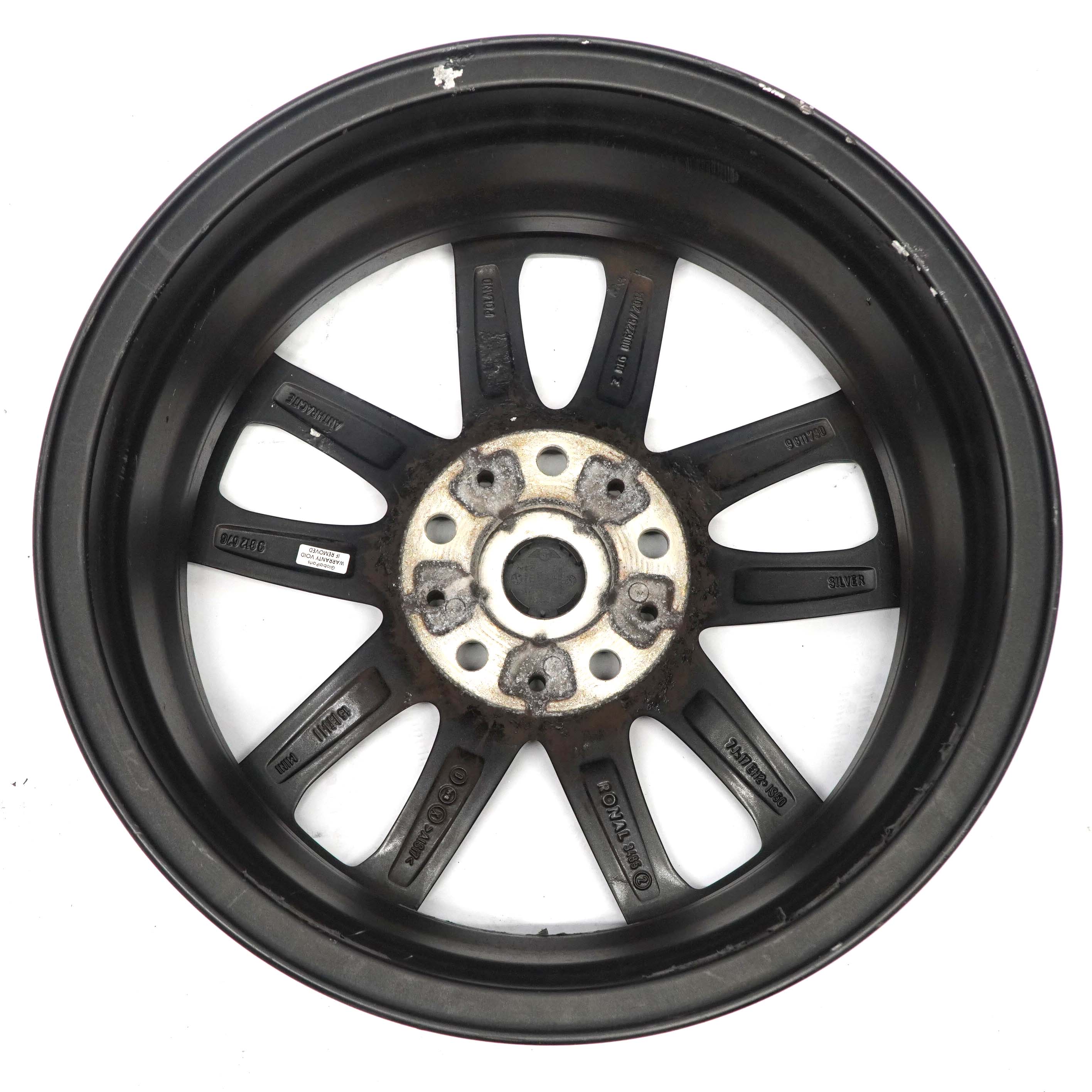 Mini R60 R61 Anthrazit Alufelge Alu Felge 17" 7J ET:50 5-Star Triangle Spoke 141