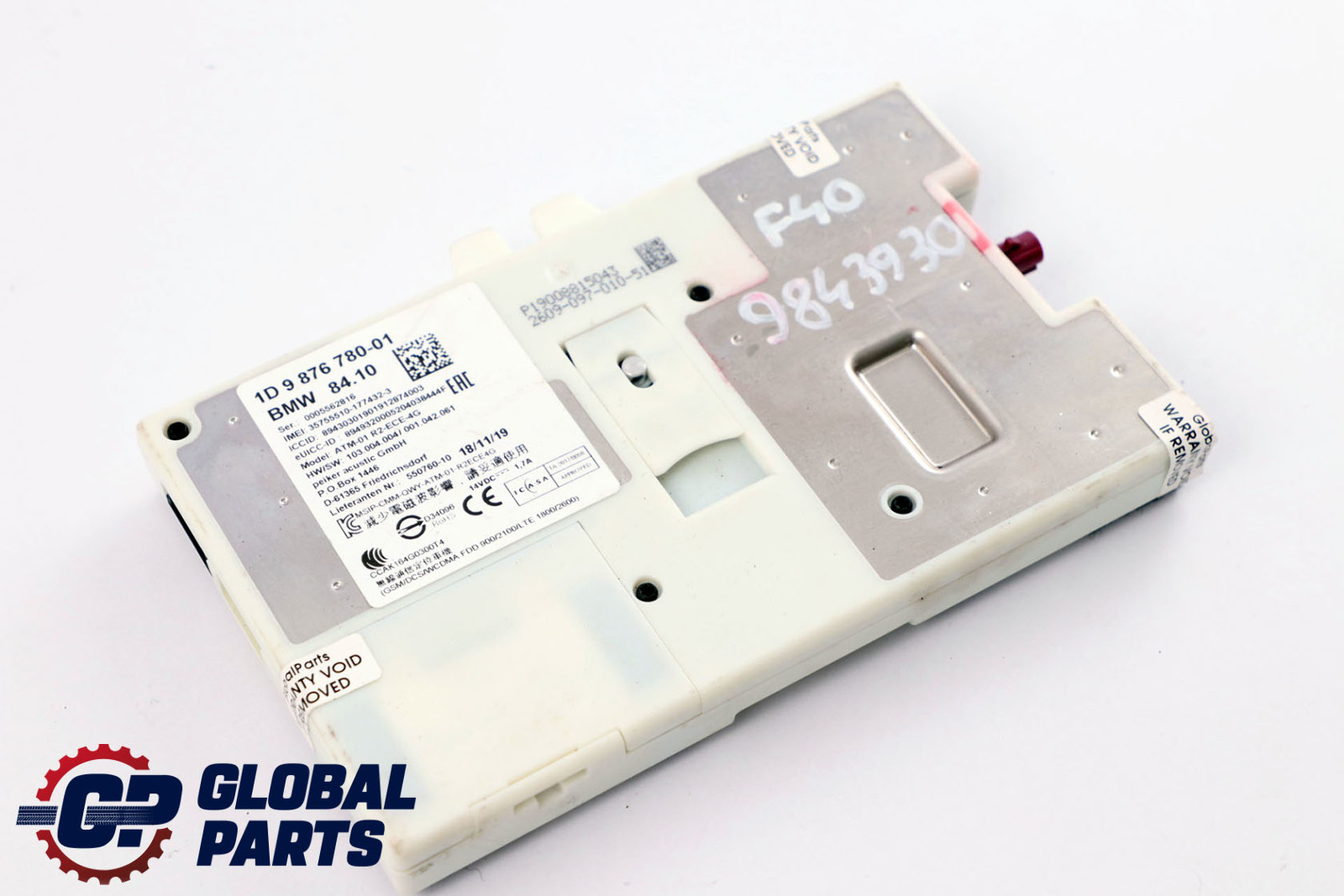 BMW F40 F48 G30 Telematik Steuergerät Modul ATM ECE 4G 9876780