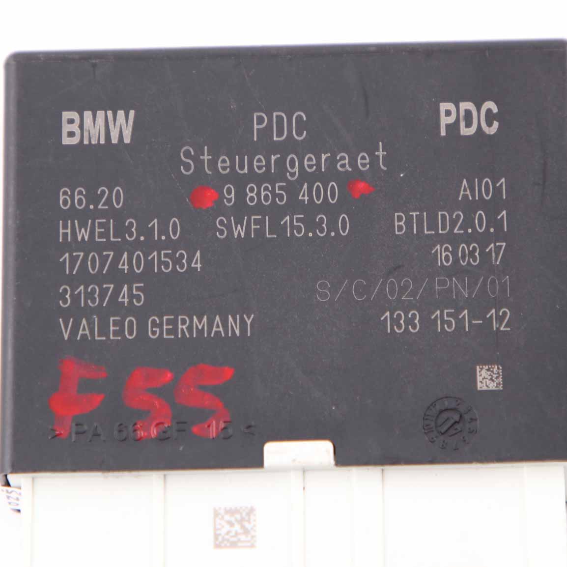 PDC Modul BMW F45 X3 F25 Mini F55 F56 Parkassistent Steuergerät 9865400