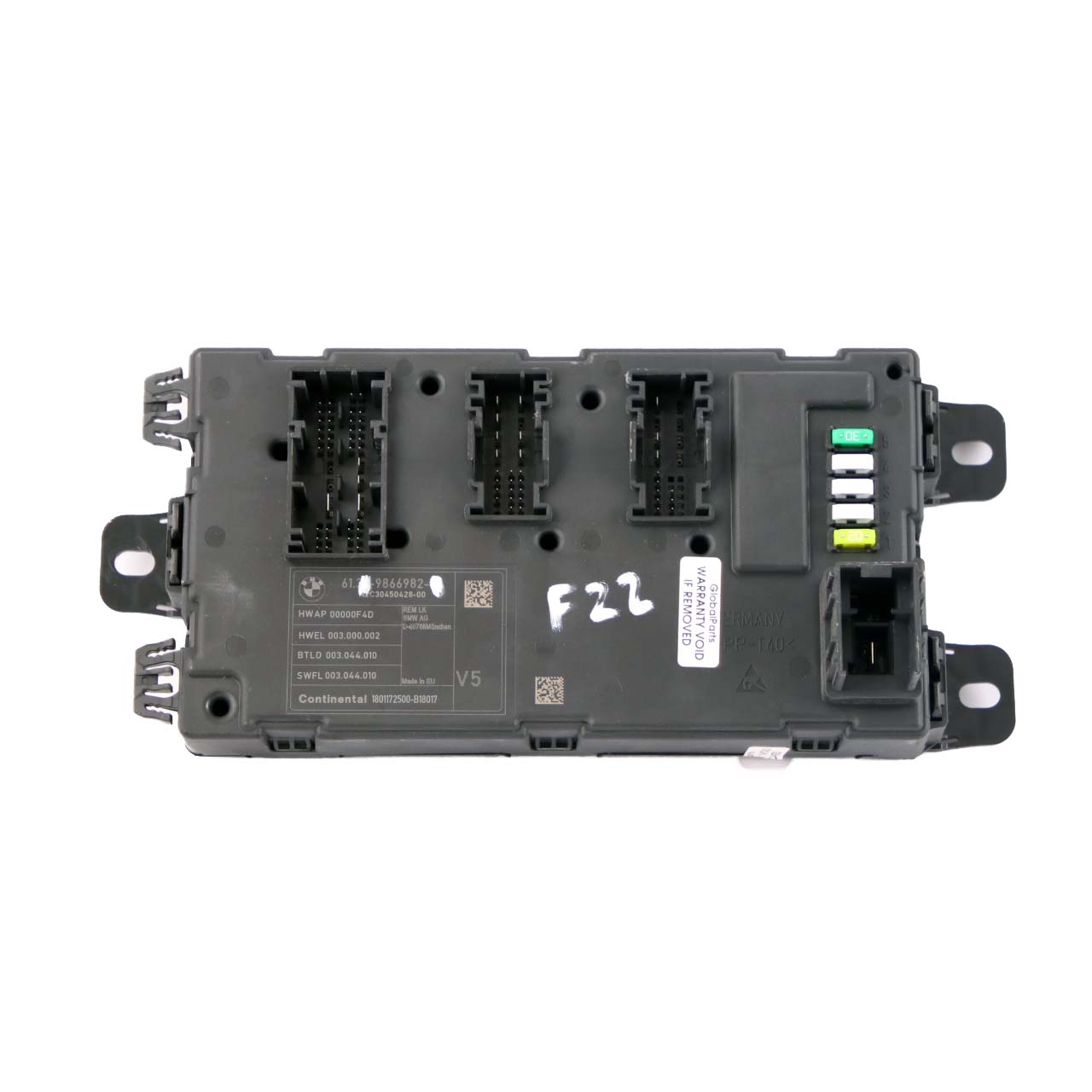 BMW F20 F30 REM Hinteres Elektronikmodul Sicherungskasten Steuergerät 9866982