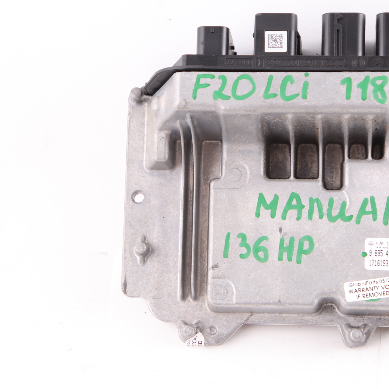 BMW F20 F21 LCI 118i B38 136PS Motor ECU Kit DME Manuelles Steuergerät 9895416