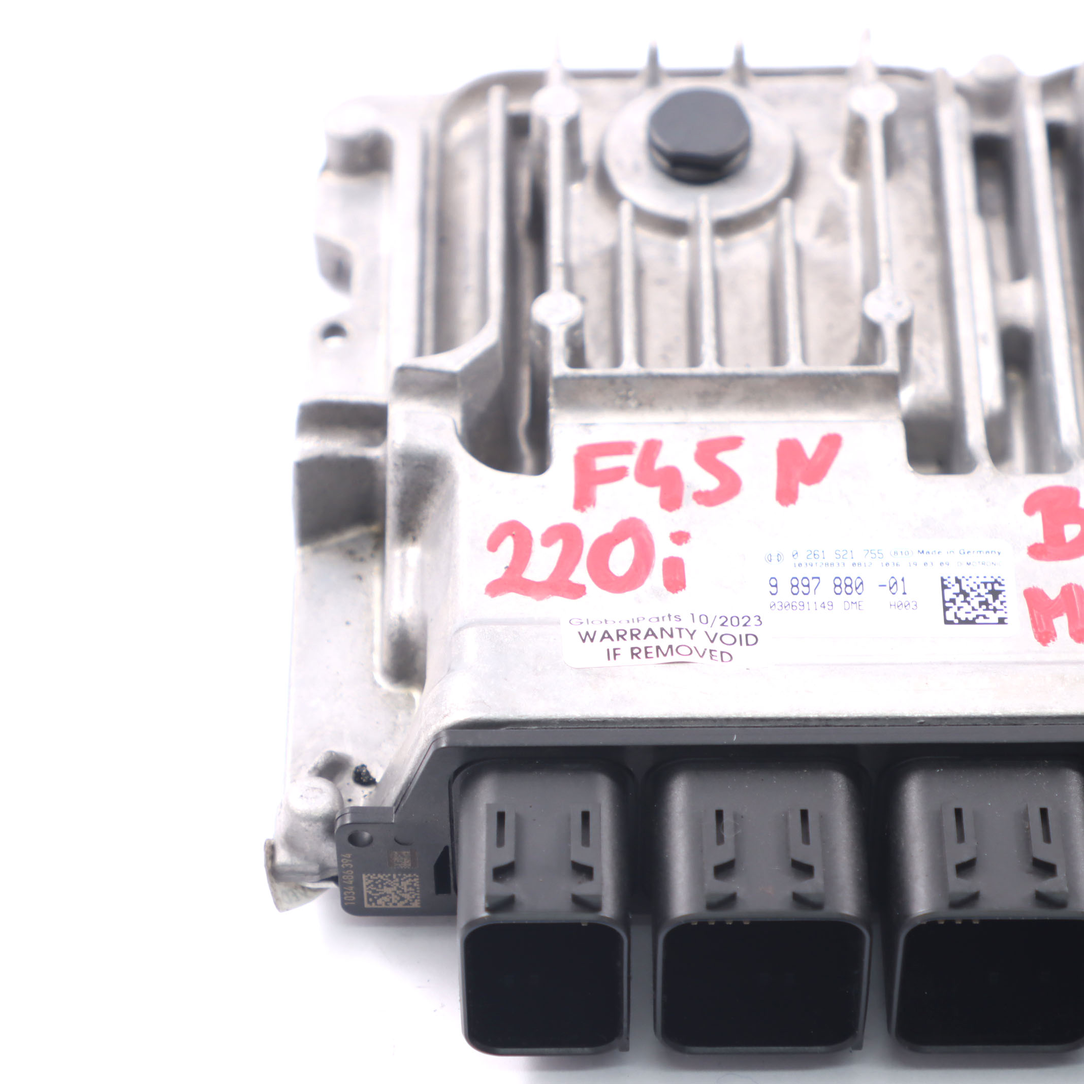 BMW F45 LCI 220i B48C 192HP Benzinmotor ECU DME 9897880 + BDC + Schlüssel