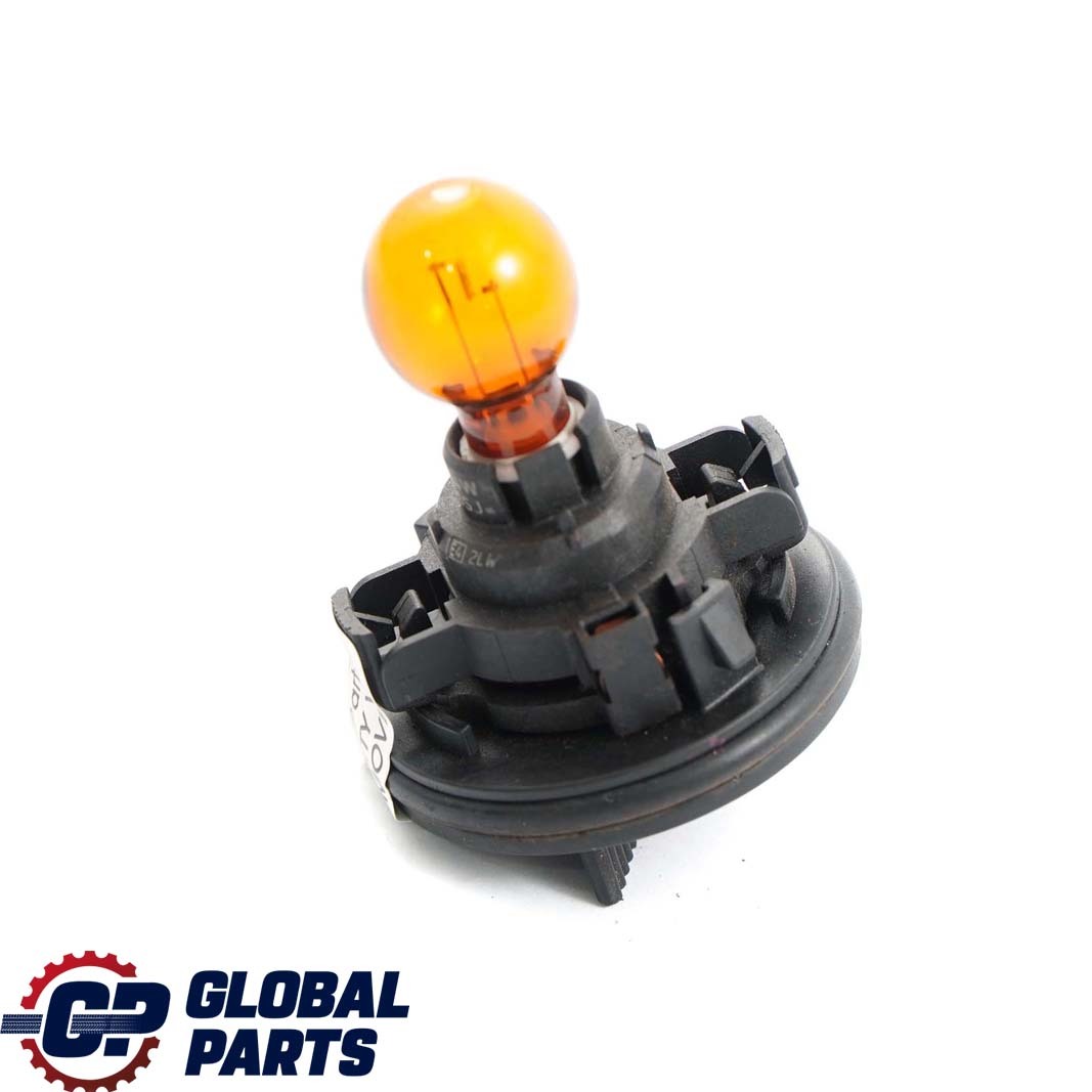 BMW 3 5 Series F10 F11 E70 E90N LCI 2 Bulb Socket Turn Indicator Yellow PY24W