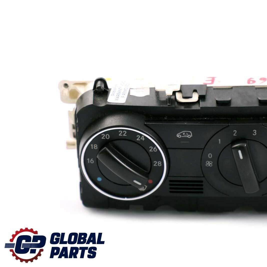 Mercedes-Benz W169 W245 Heater Control Unit Switch Panel A1698300585