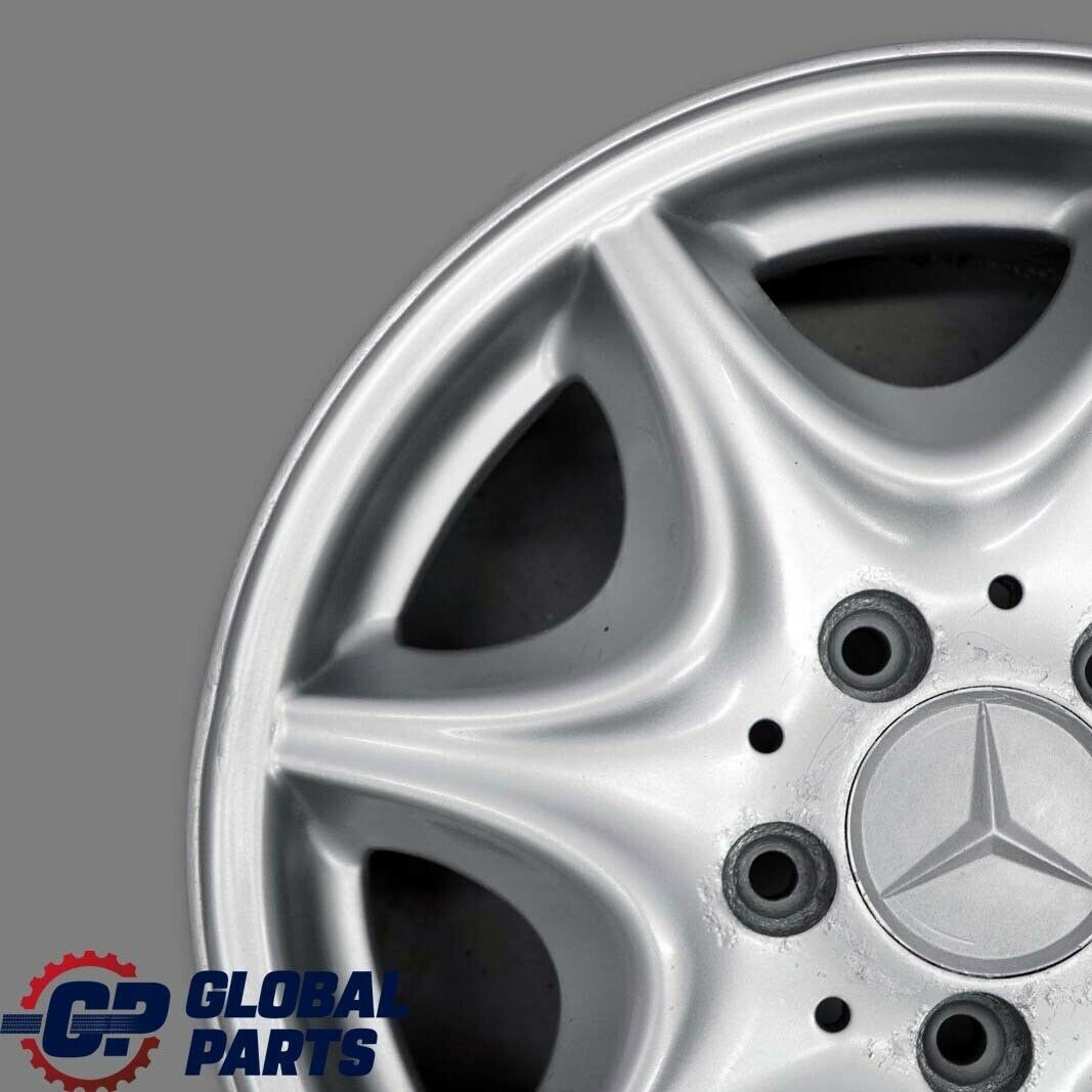 Mercedes-Benz C-Class W203 Silver Alloy Wheel Rim 15" 6J ET:31 A2034010102