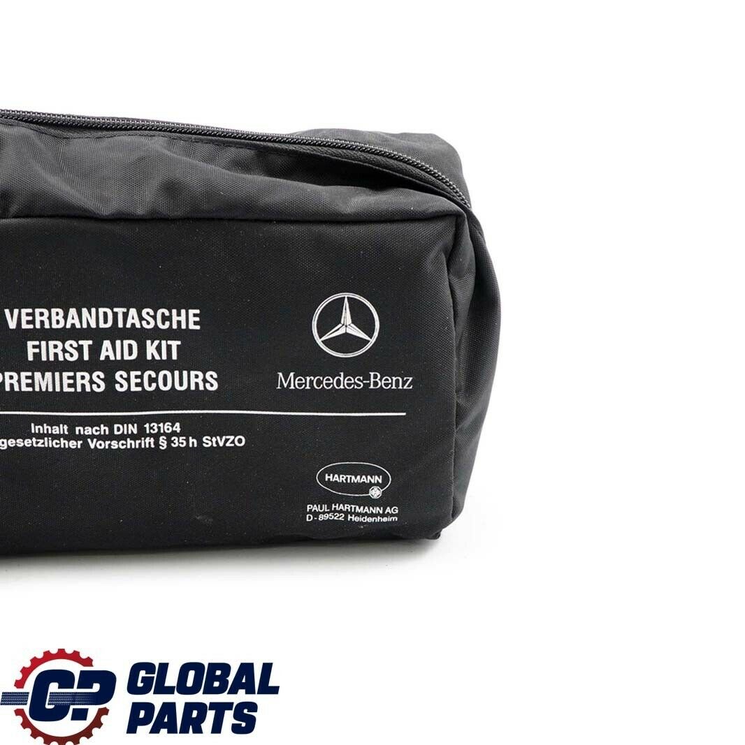 Mercedes Benz Universal First Aid Emergency Medical Kit Black Pouch A2038600150