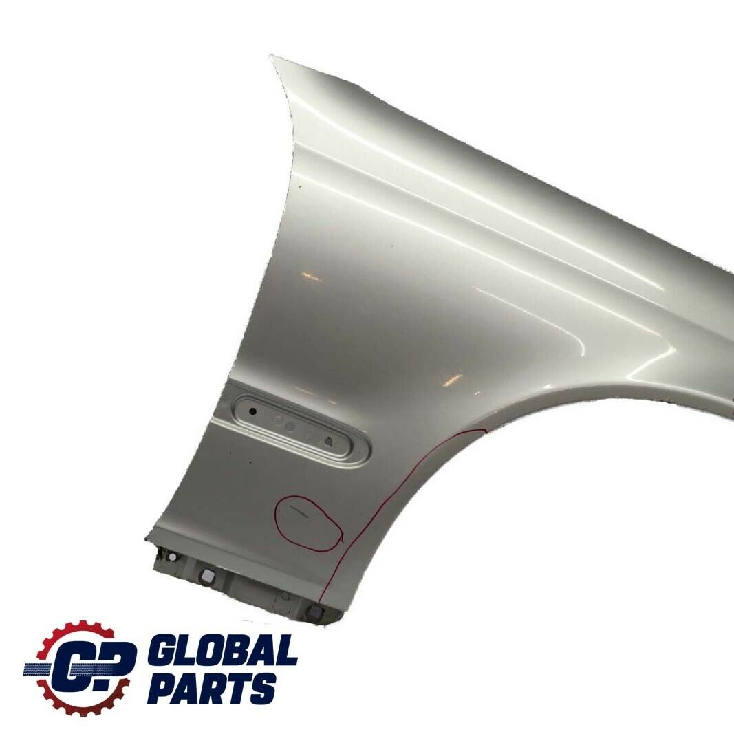 Mercedes-Benz C W203 Front Right O/S Side Panel Wing Fender Brilliant Silver